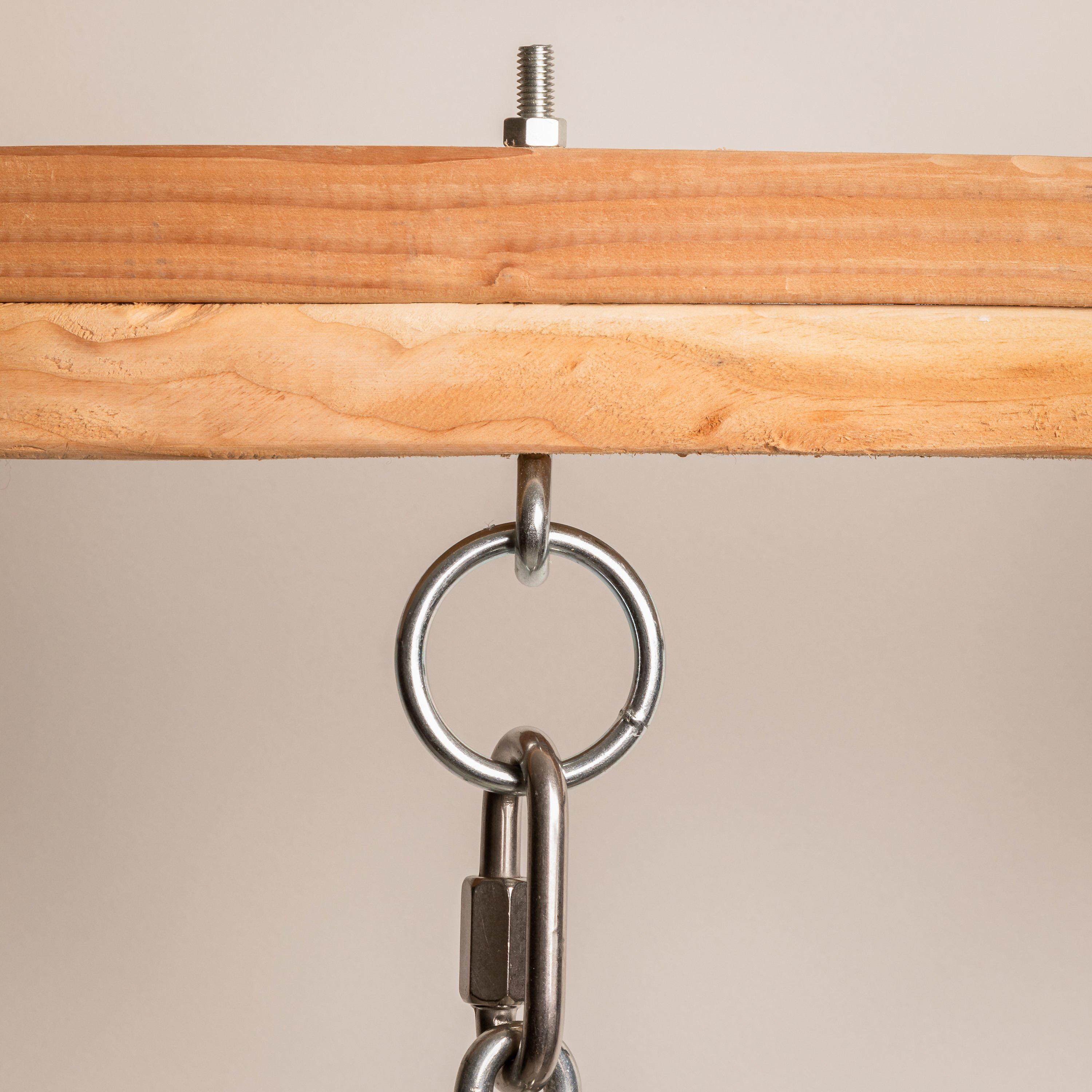 National Hardware - 2061BC 3/8" x 5-1/8" Ring with Eye Bolt - Zinc Plated