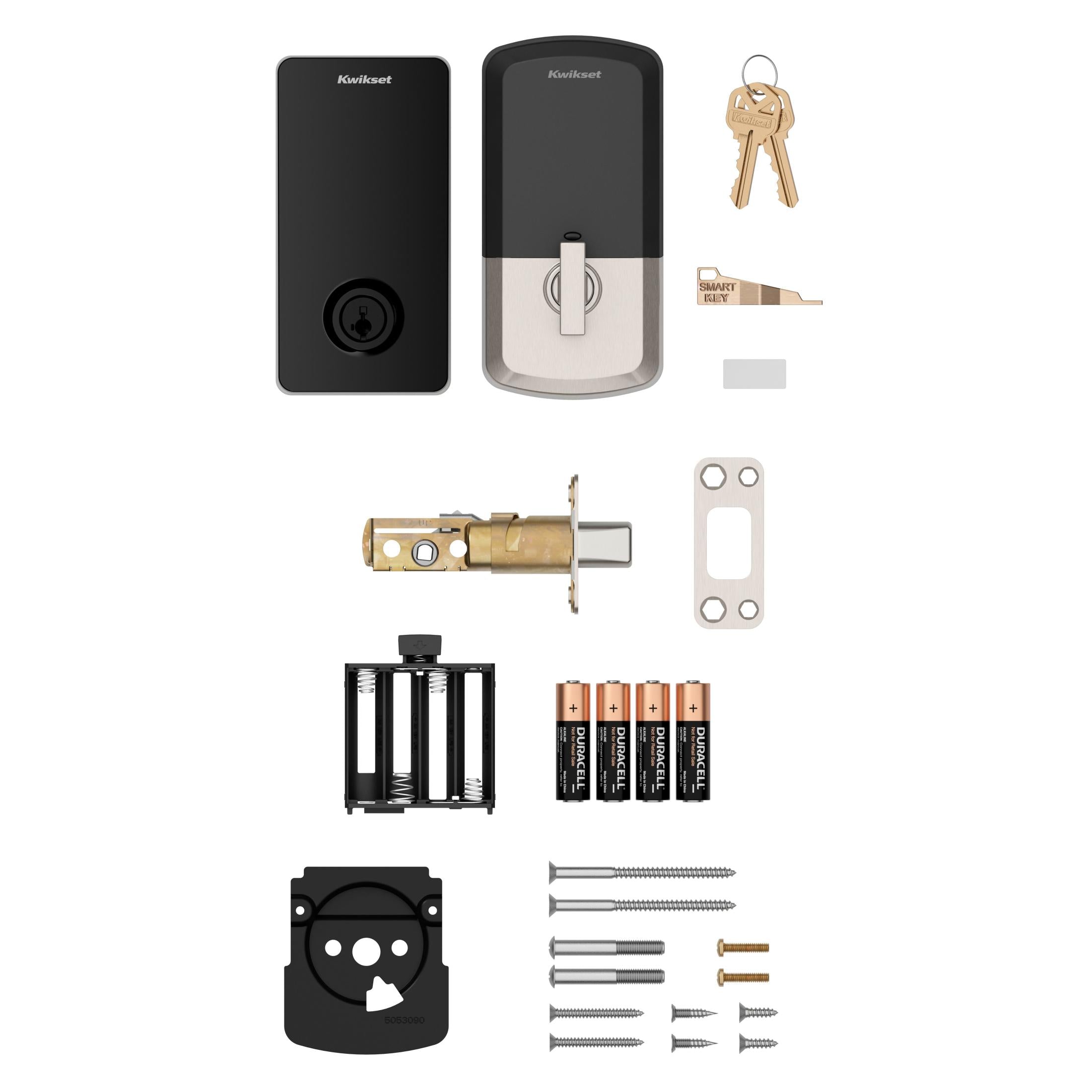 9800 WIFI THRD TSCR 15 SMT RCALFD S2 Halo Select Contemporary Touchscreen Deadbolt - Satin Nickel