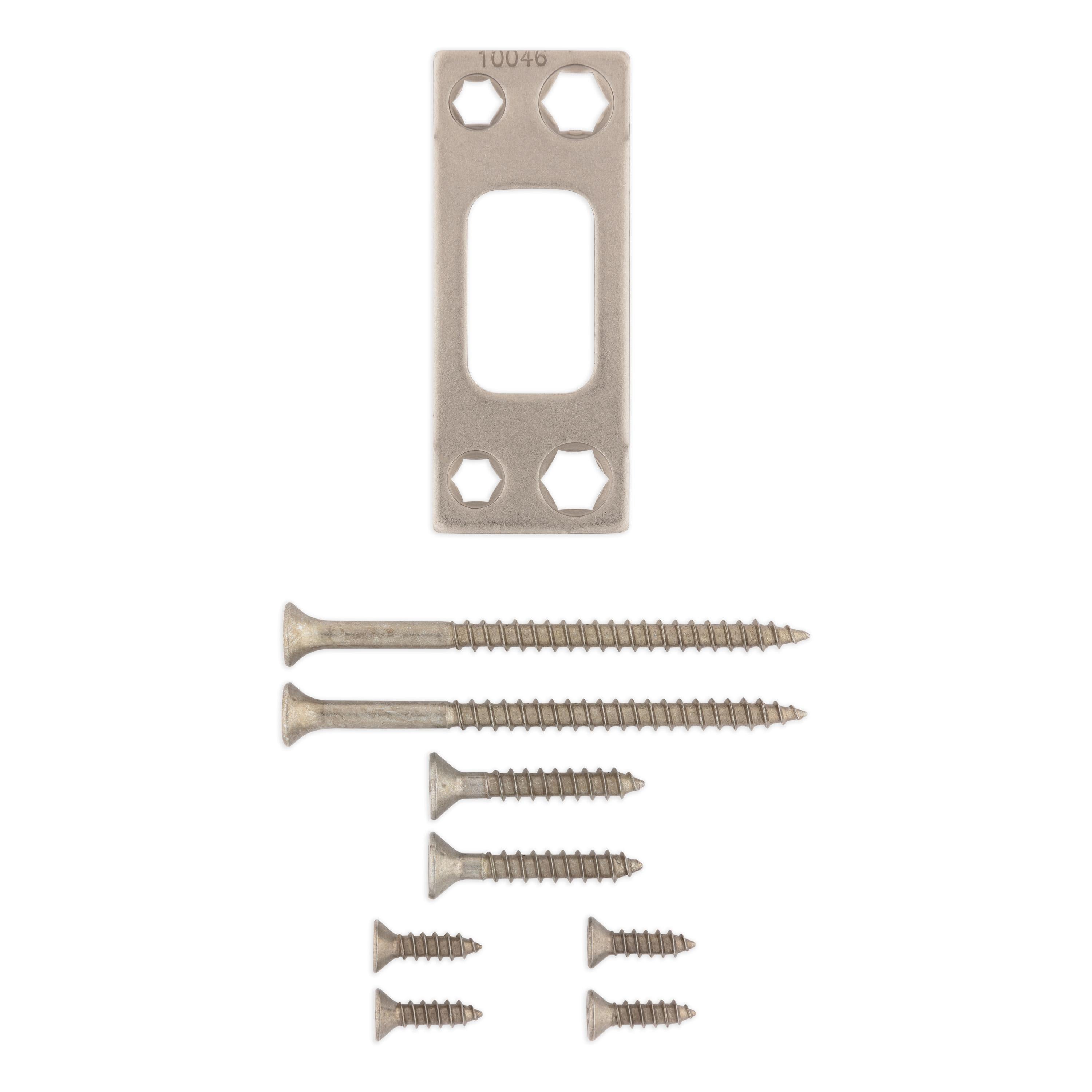 820049-005 2-3/4" x 1-1/8" SC Deadbolt Security Strike - Satin Nickel