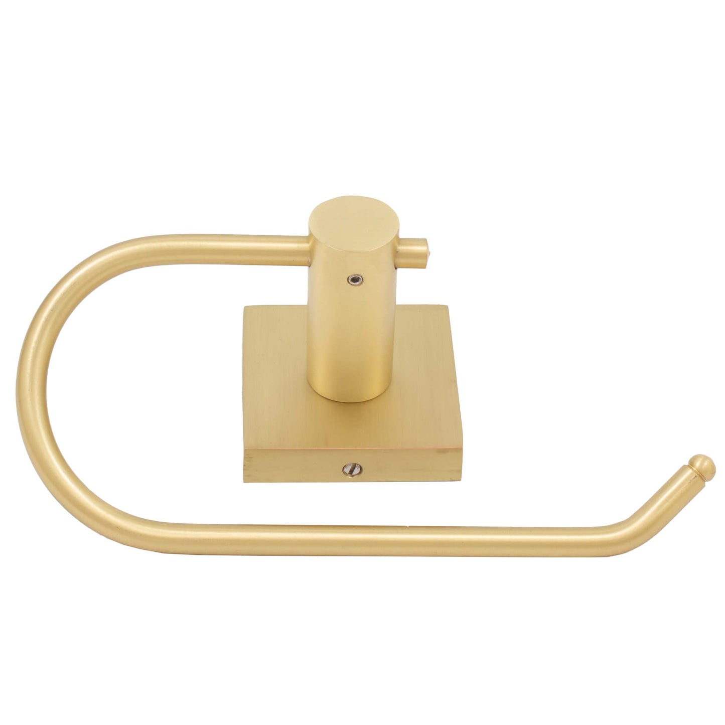 Stone Harbor Hardware Vienna European Toilet Paper Holder, Satin Brass