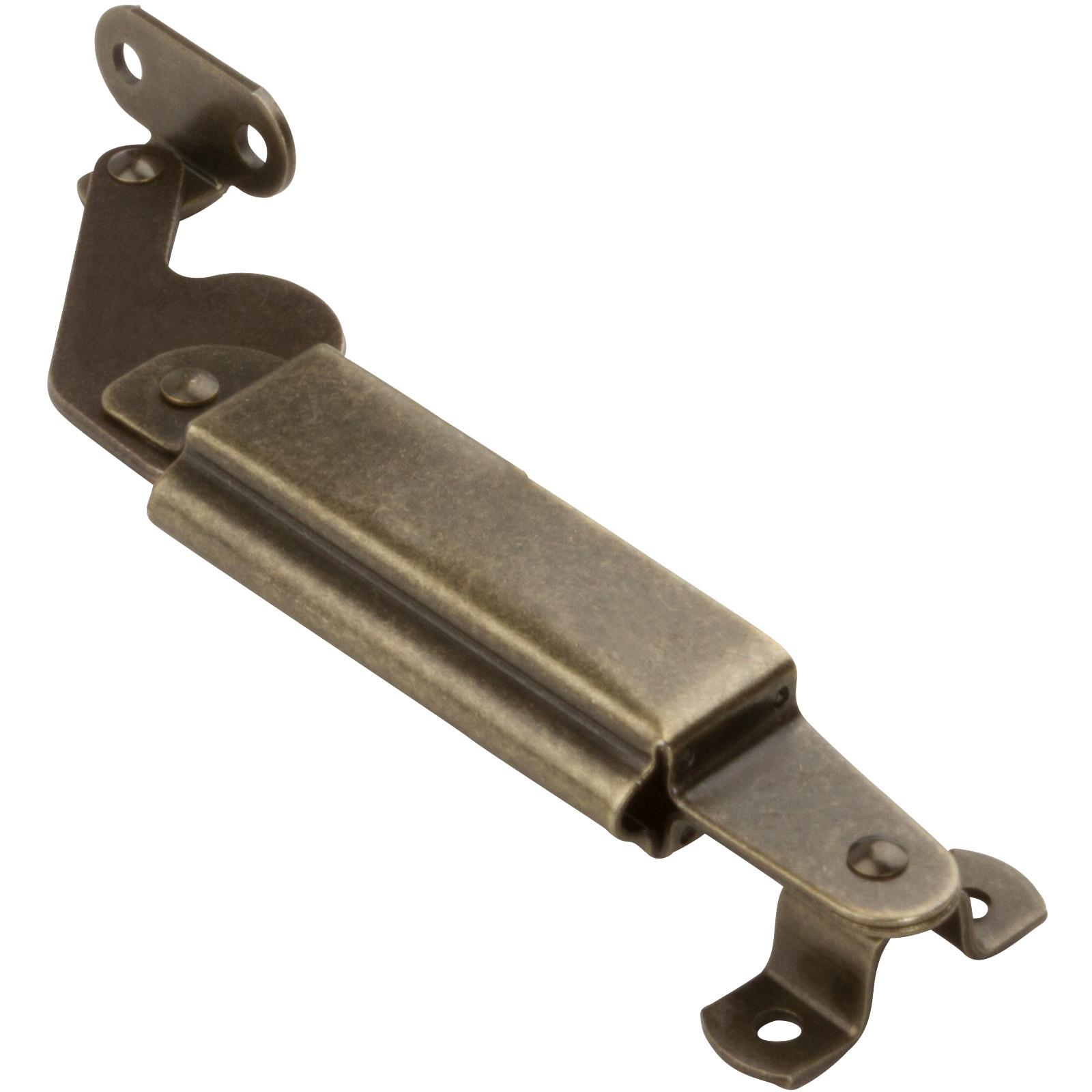 V1893L Spring Lid Support - Antique Brass