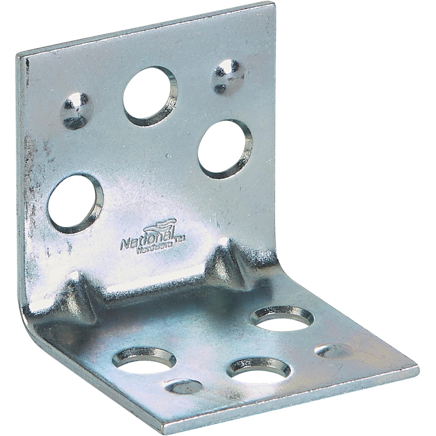 MP121BC 1-1/2" x 1-1/2" Double Wide Corner Brace - Zinc Plated