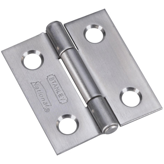V519 1-1/2" Non-Removable Pin Hinge 2/pk - Stainless Steel