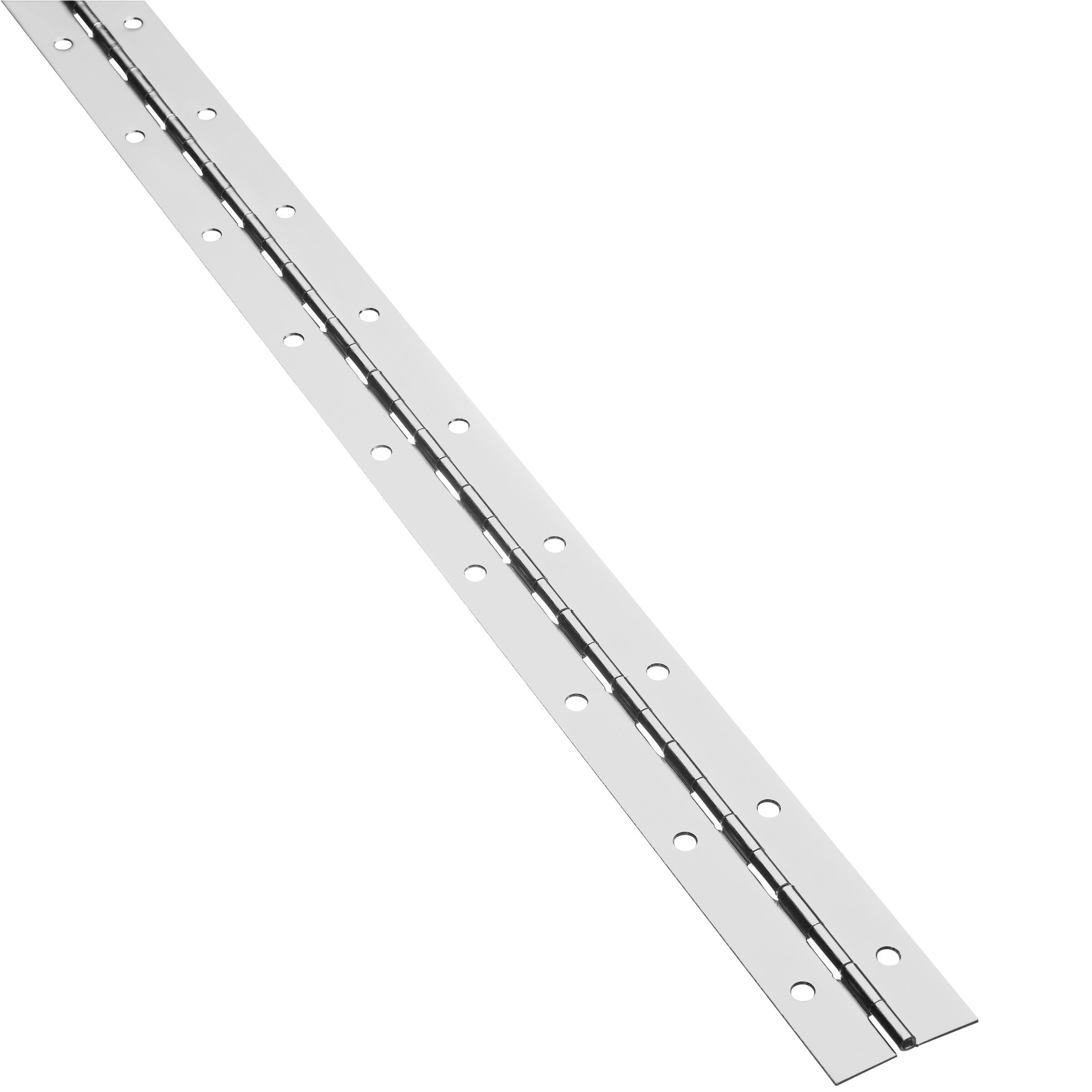 National Hardware - N148-320 V570 48" x 1-1/2" Continuous Hinge - Nickel