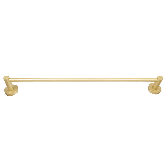 Stone Harbor Hardware Zurich Towel Bar, 24 Inches, Satin Brass