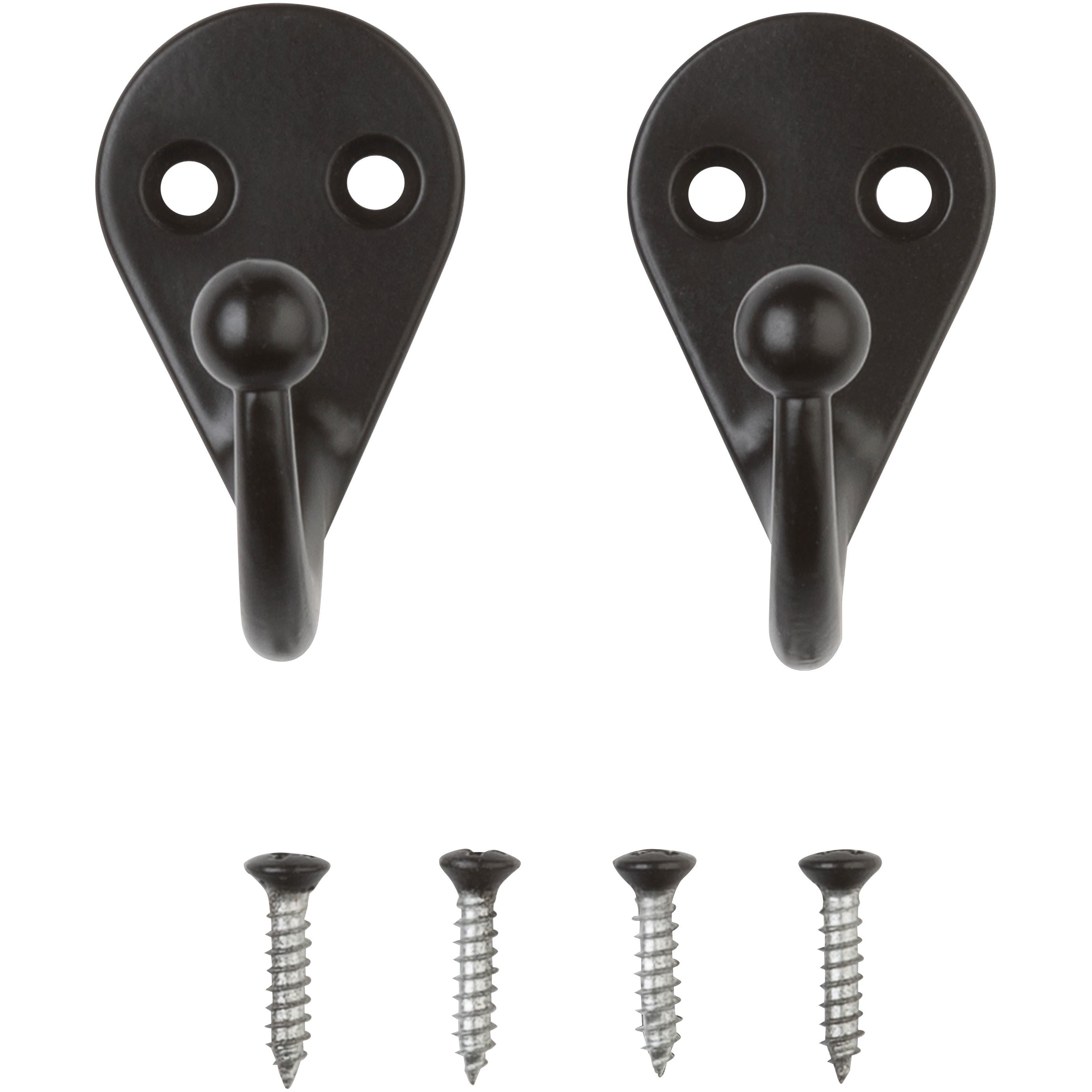 V162 Clothes Hook 2/pk - Oil-Rubbed Bronze
