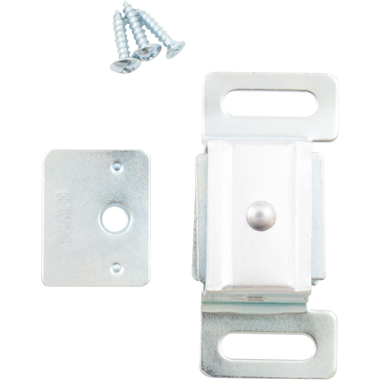 Stone Harbor Hardware Magnetic Catch, Single Magnet, Satin Aluminum