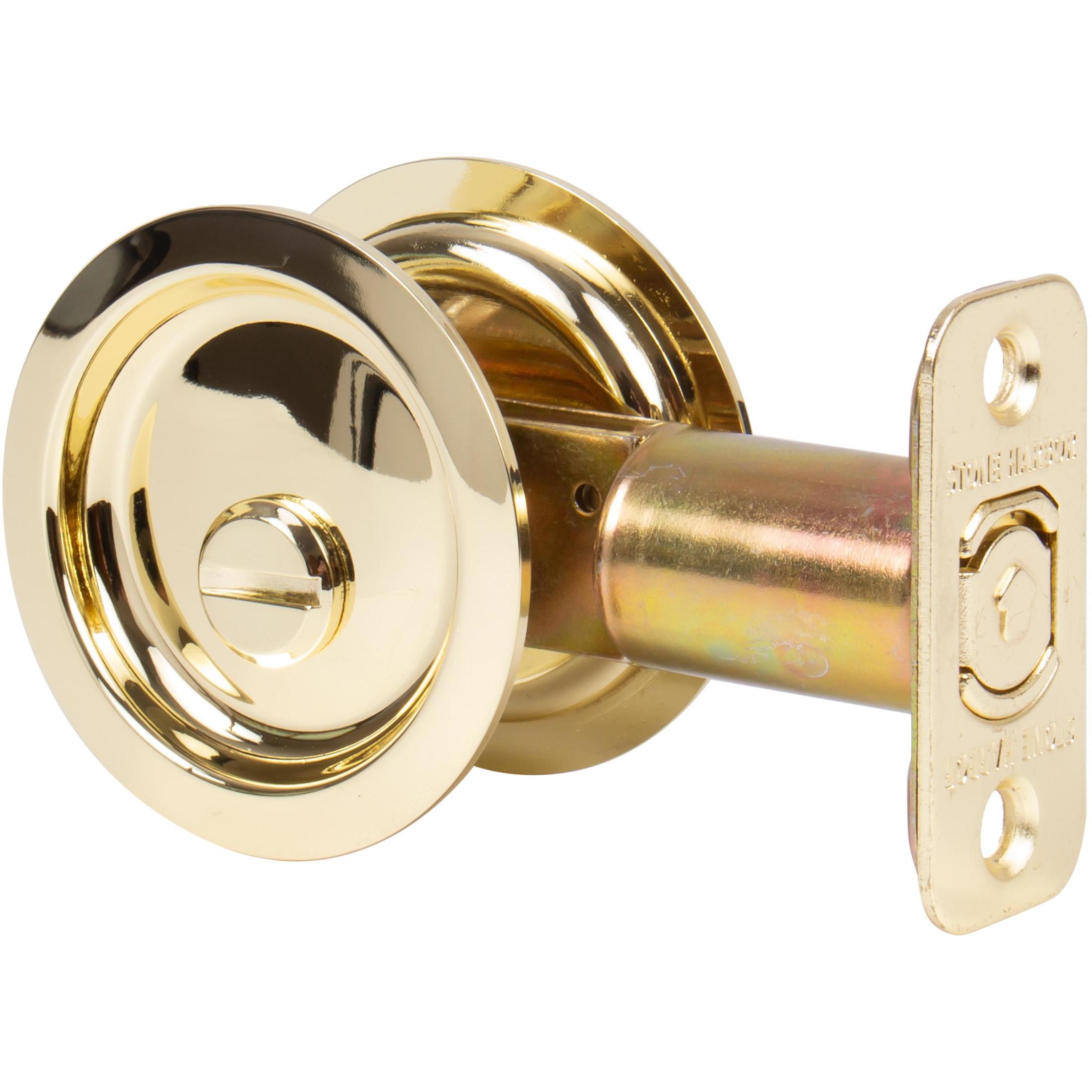 Round Pocket Door Lock, Privacy