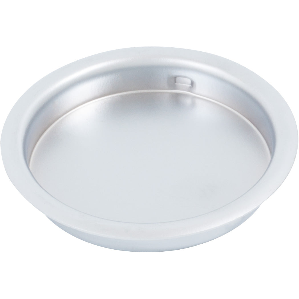 Stone Harbor Hardware Flush Door Pull, 2-1/8 Inches, Satin Chrome