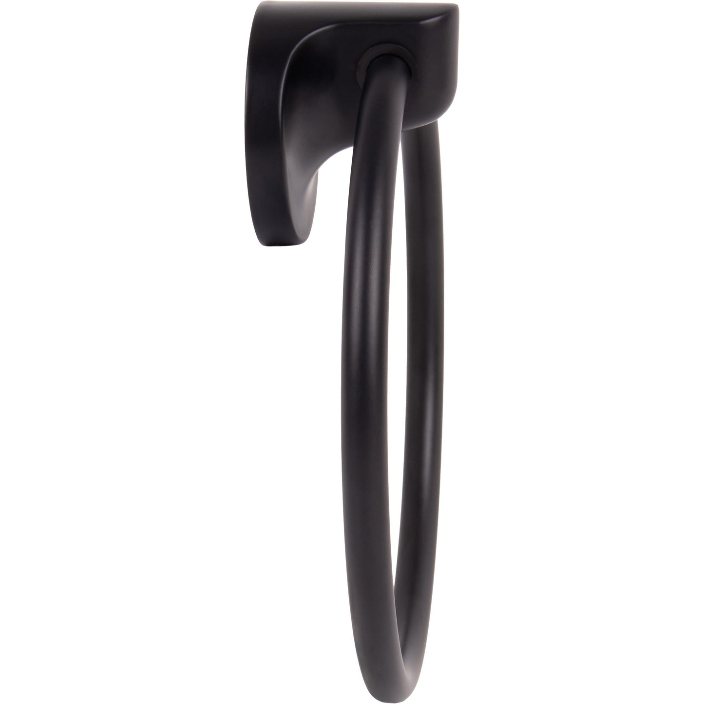 Harbor Mist Towel Ring - Matte Black