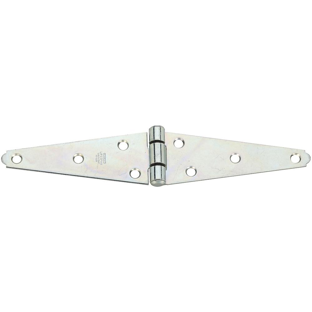 282BC 5" Heavy Strap Hinge - Zinc Plated