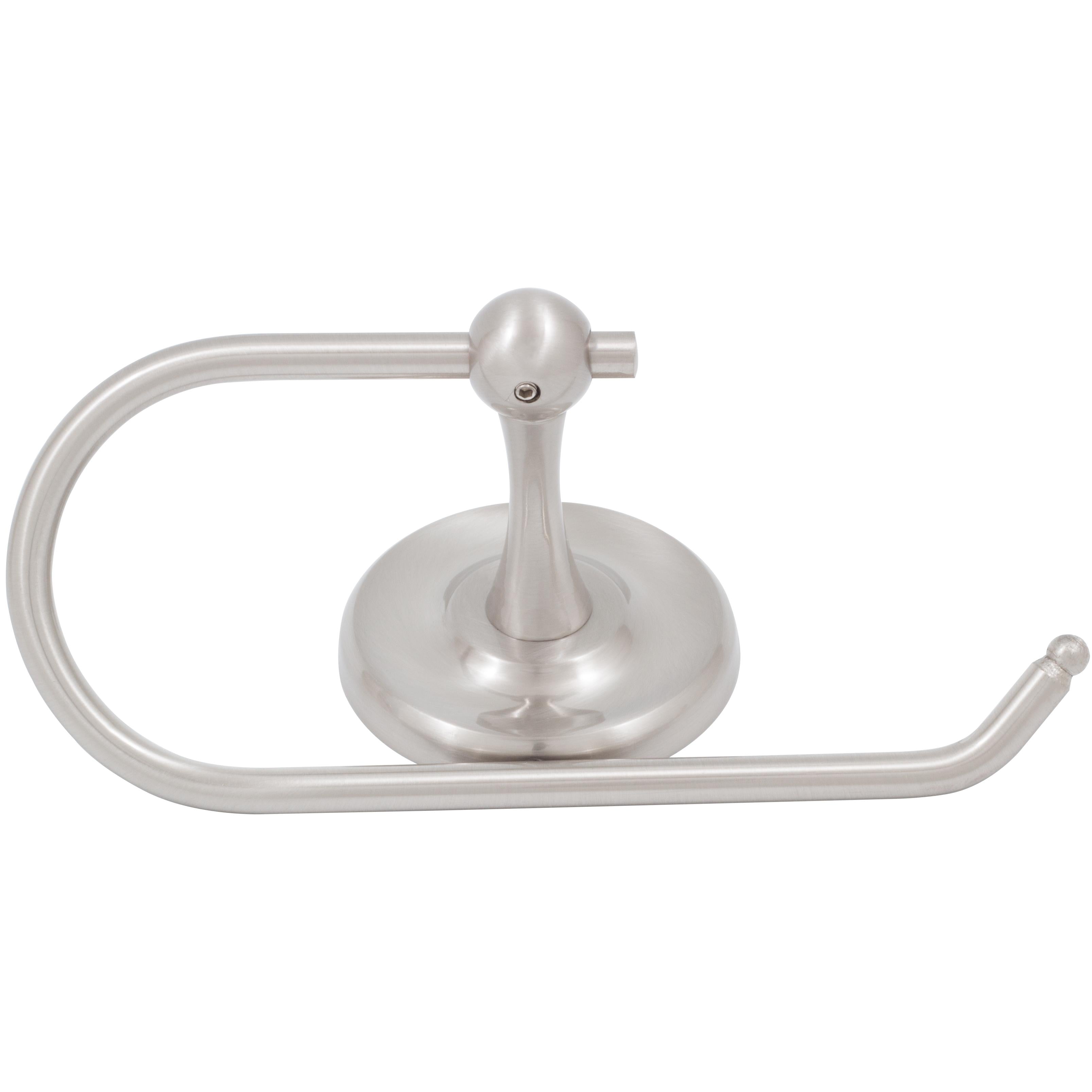 Portland Euro Paper Holder - Satin Nickel