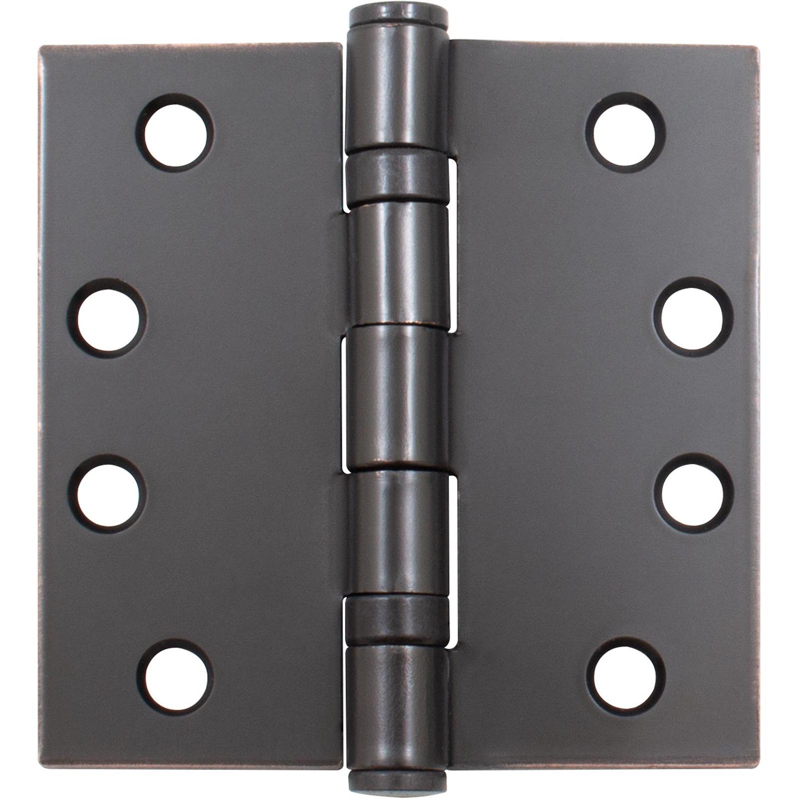 Commercial Grade Ball Bearing Hinge, 4-1/2 Inches, Square Corner, .134 Gauge
