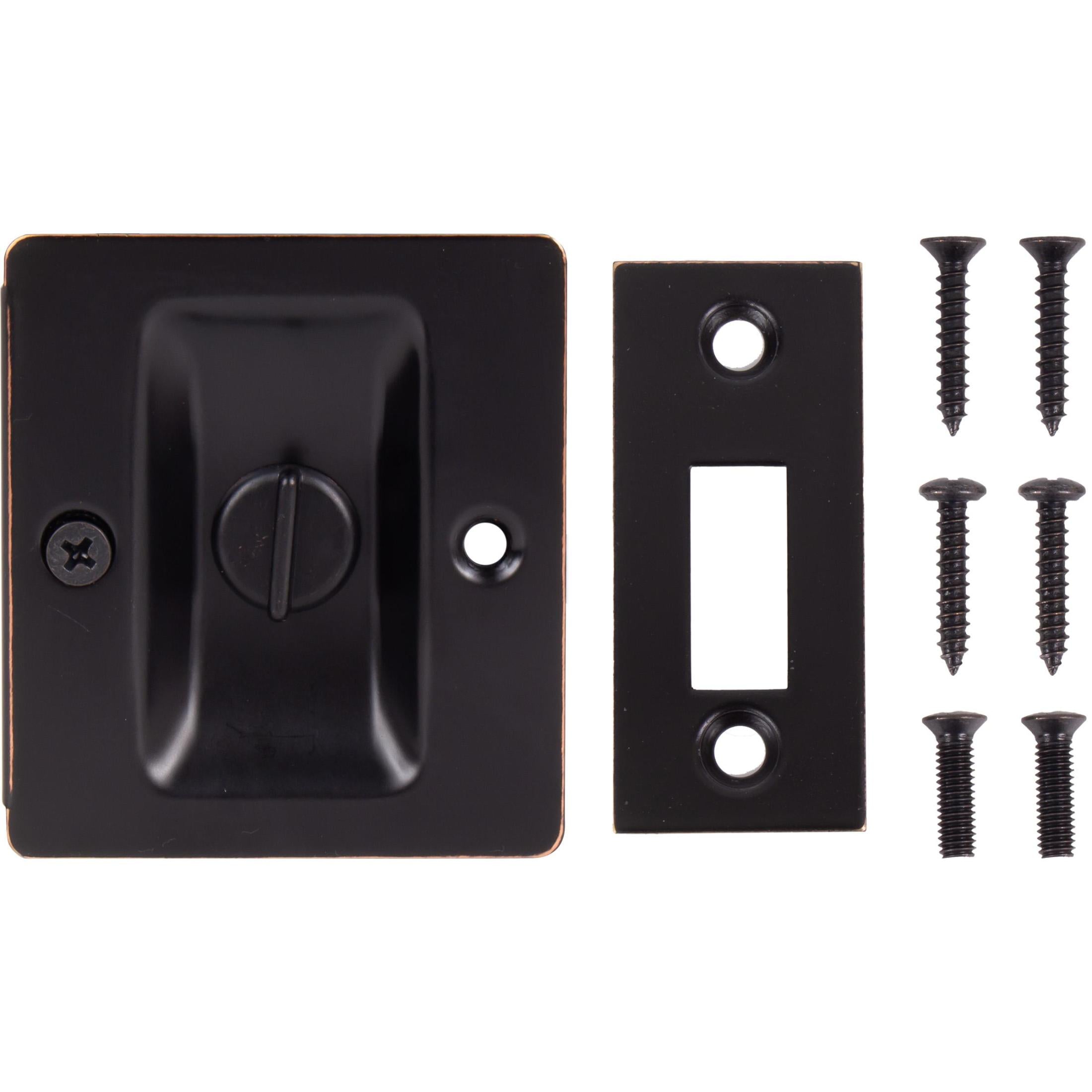 Premium Square Pocket Door Lock Privacy