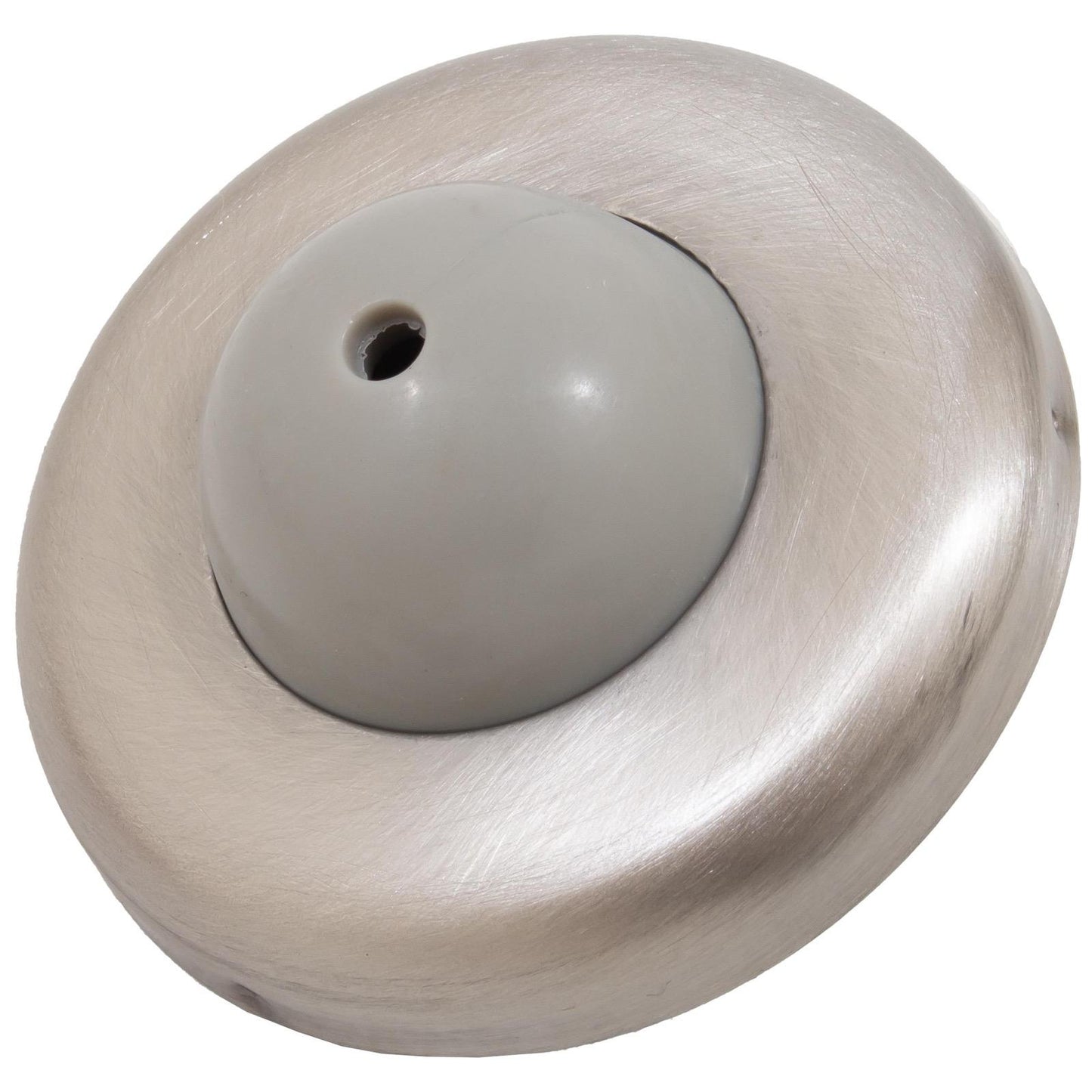 Stone Harbor Hardware Convex Wall Door Stop, 2-1/4 Inches, Satin Nickel