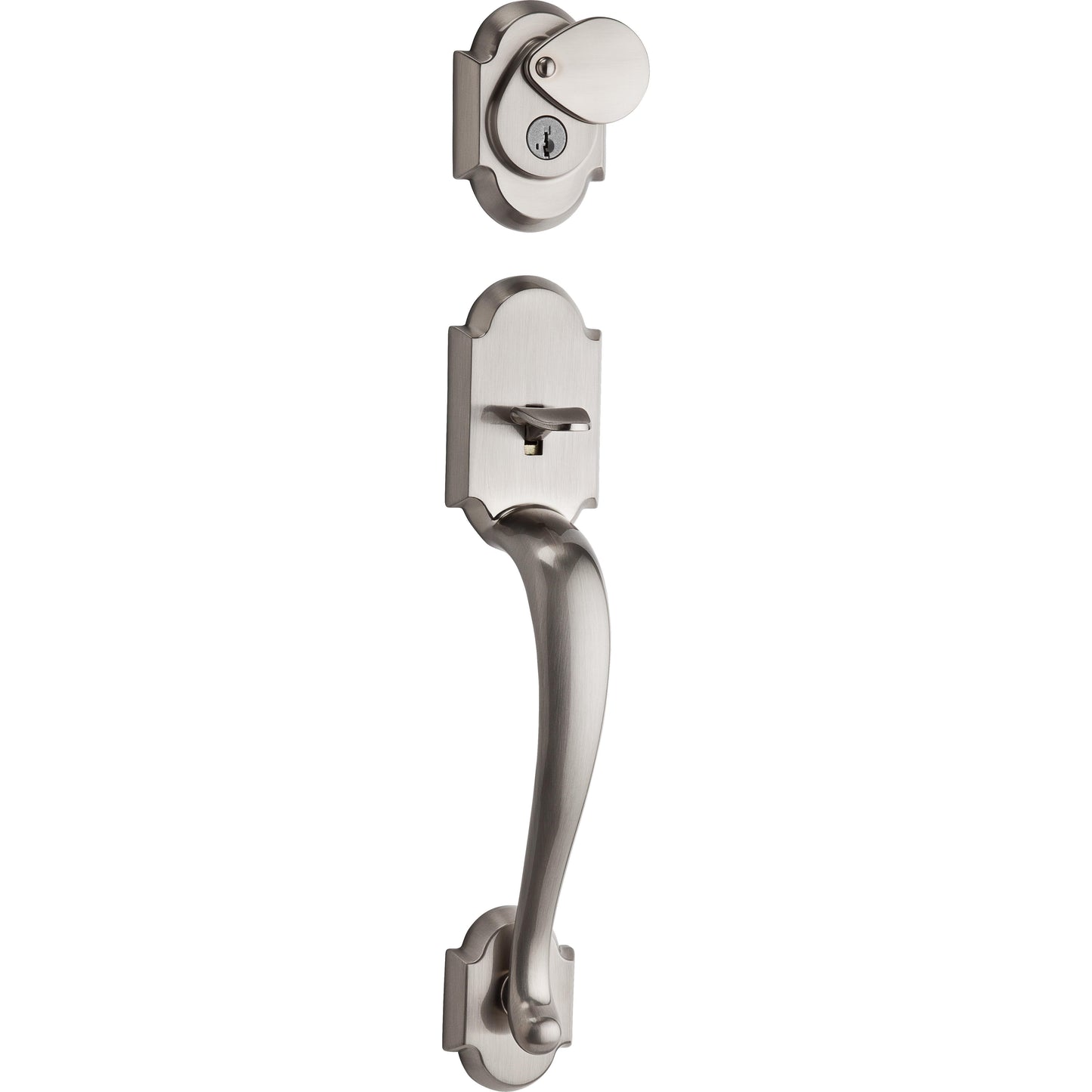 800AUH LIP 15 SMT 6AL STRKP Austin Handleset for 966 Trims - Satin Nickel