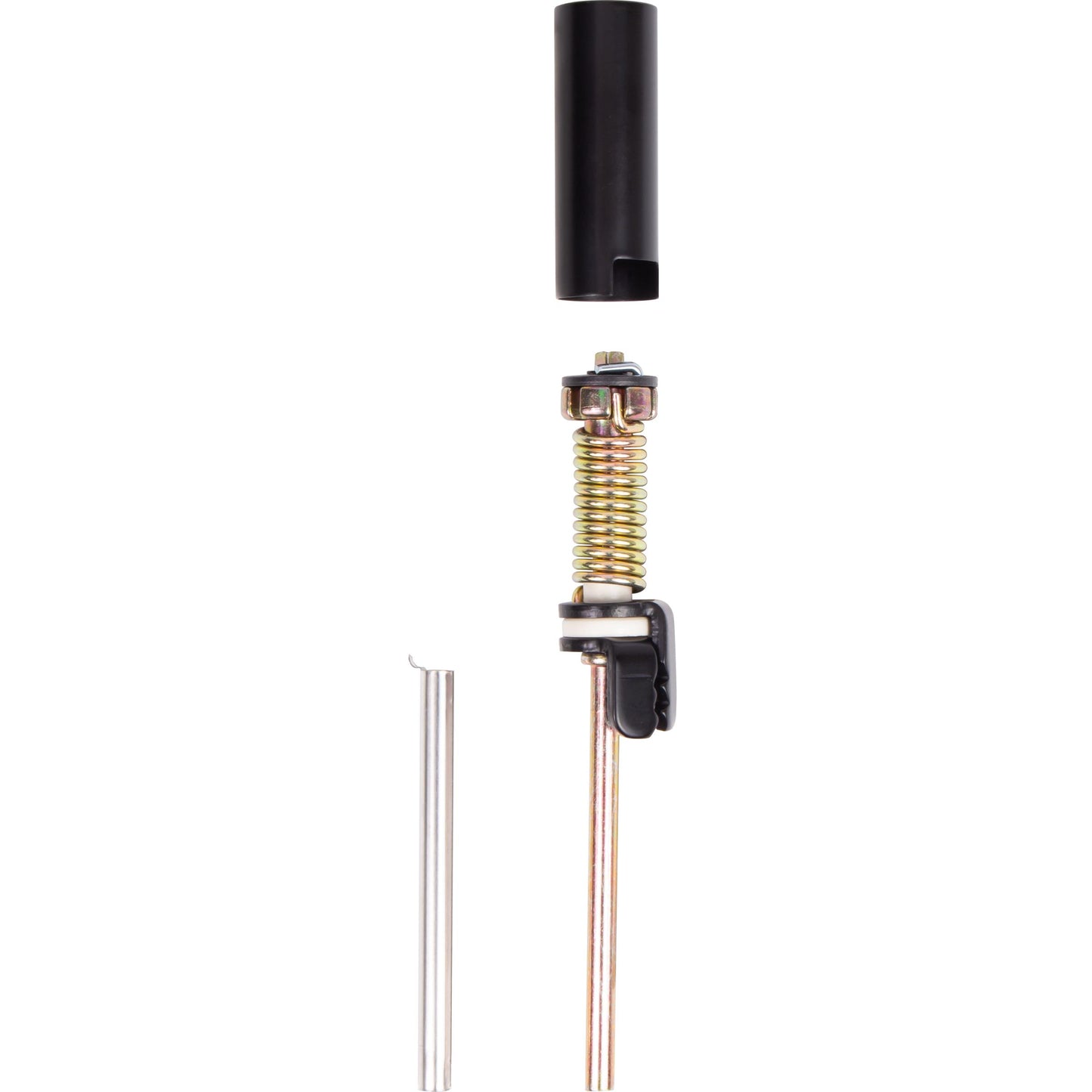 Stone Harbor Hardware Hinge Pin Door Closer, Matte Black