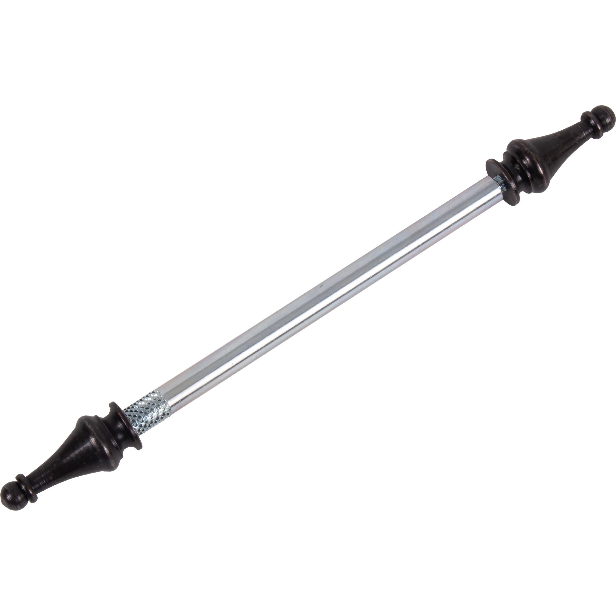 Stone Harbor Hardware Hinge Pin with Steeple Caps for 4" Hinges, 1-Pack, Oil-Rubbed Bronze