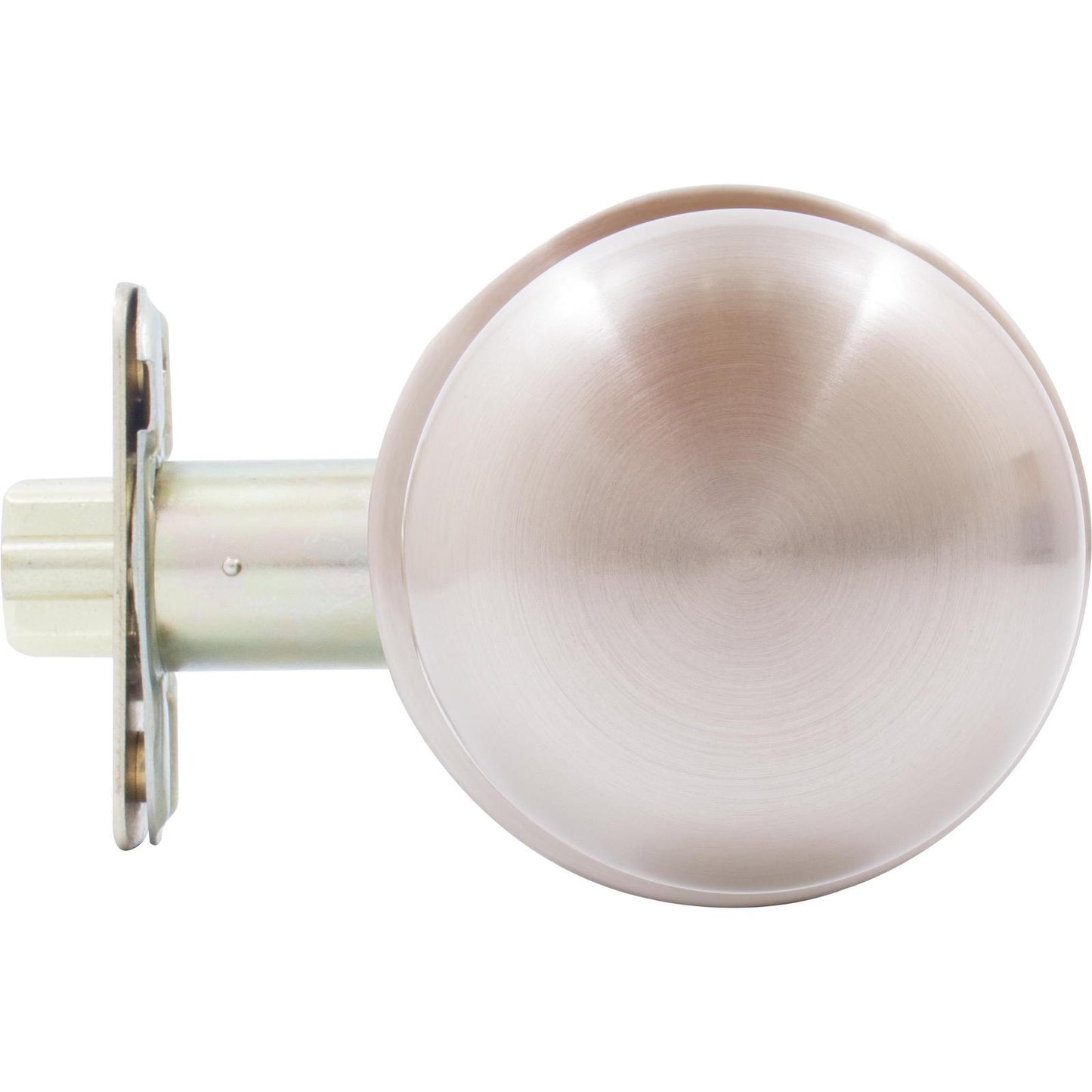 Stone Harbor Hardware Highland Door Knob, Passage (Hall/Closet) Latch, Satin Nickel