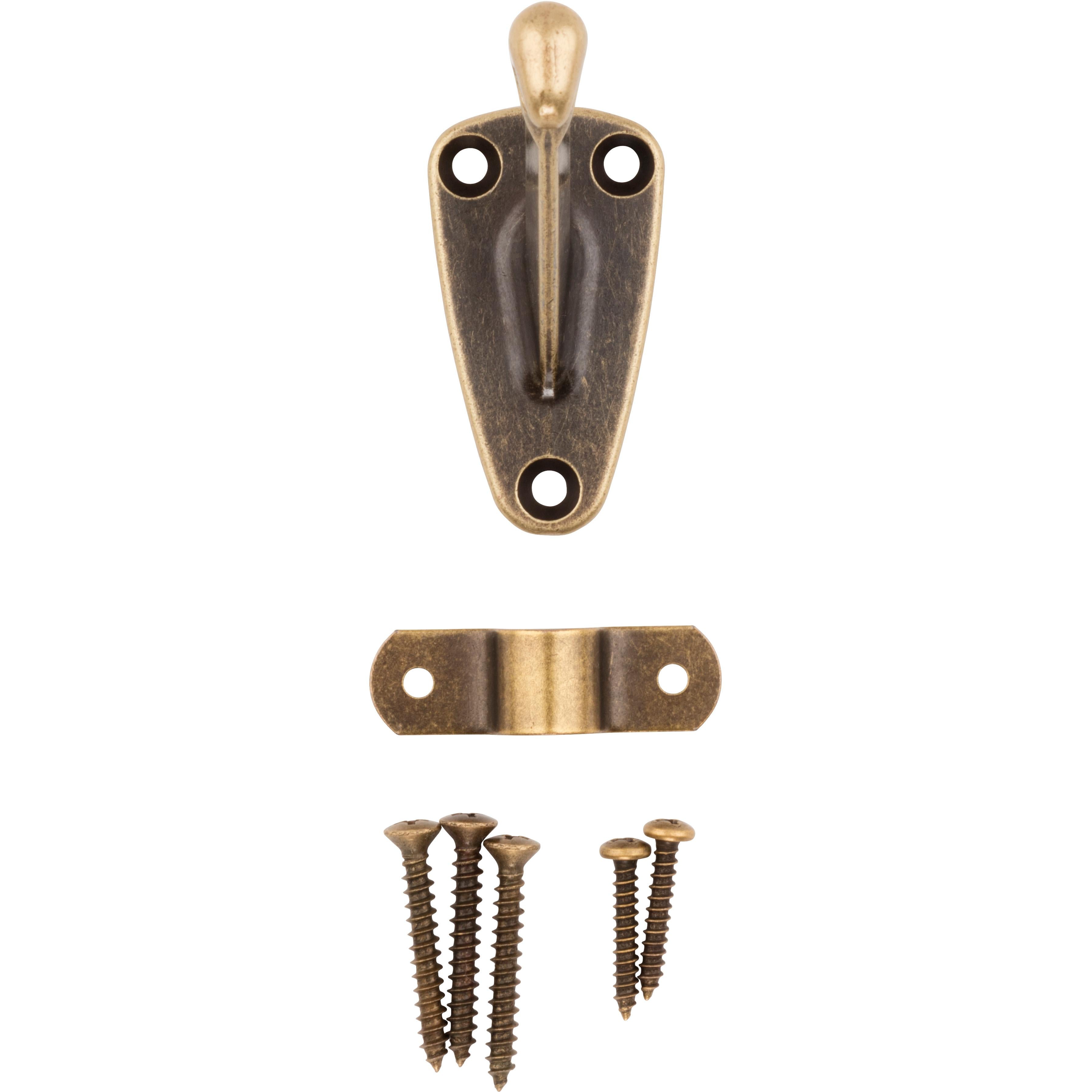 V112 Handrail Bracket - Antique Brass