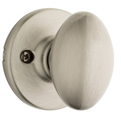 Kwikset 488AO-15 Aliso Single Dummy Lock Satin Nickel Finish