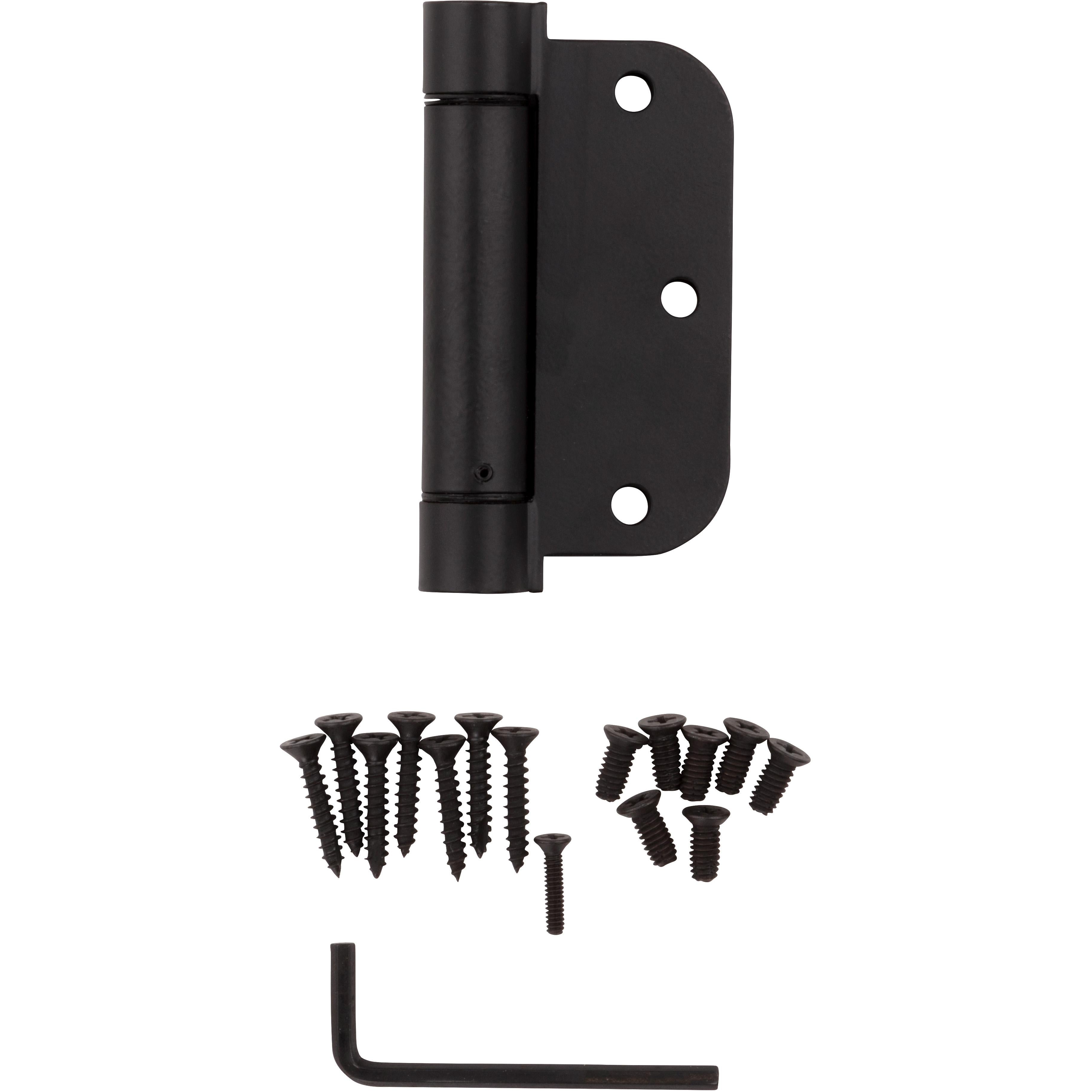 V522 3-1/2" Spring Hinges 1/pk - Oil Rubbed Bronze