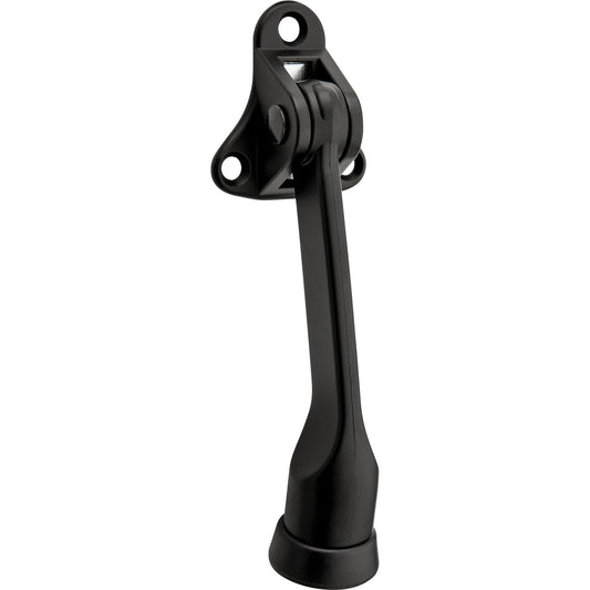 V238 4" Kickdown Door Stop - Matte Black
