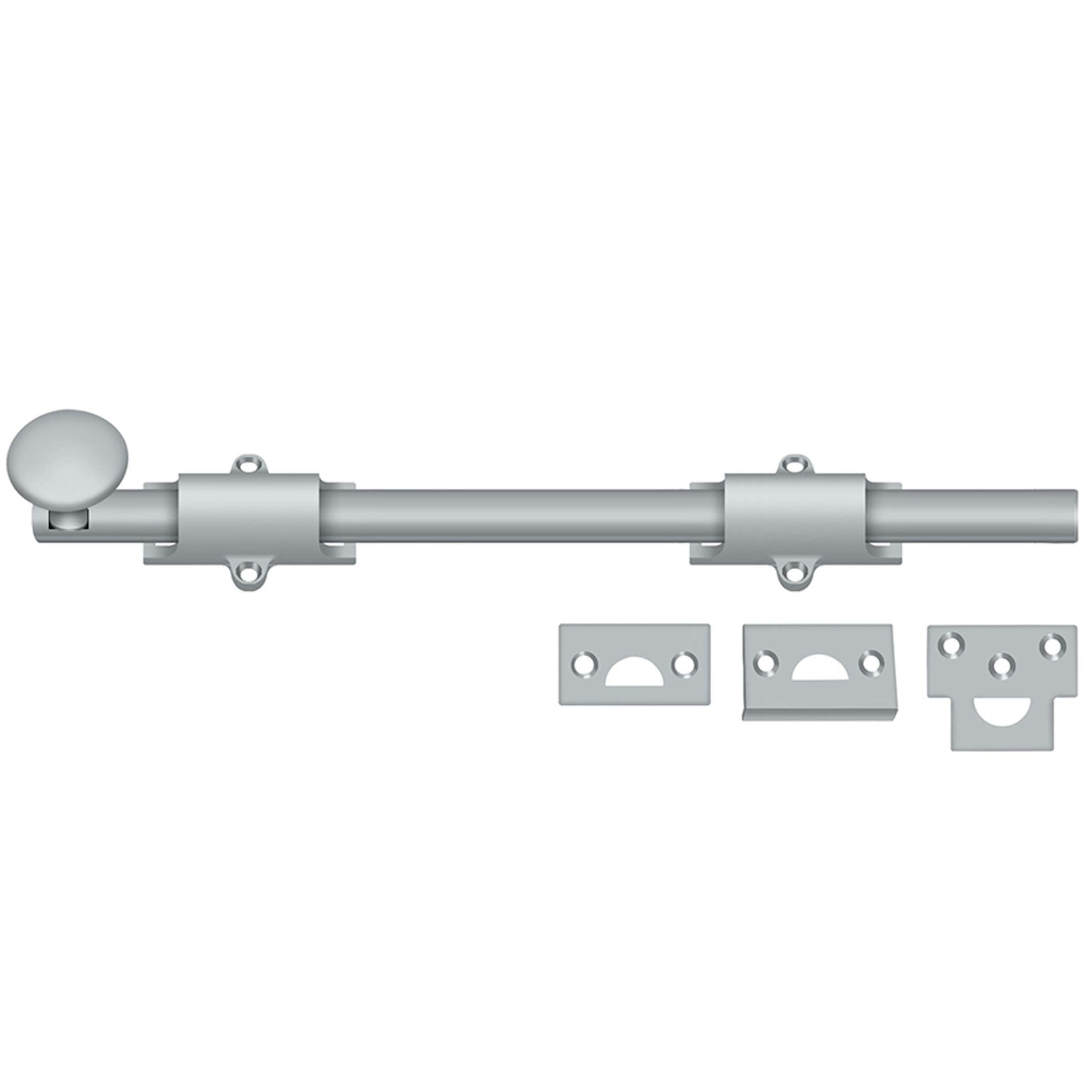 Deltana 12SB26D HD Solid Brass 12-Inch Surface Bolt