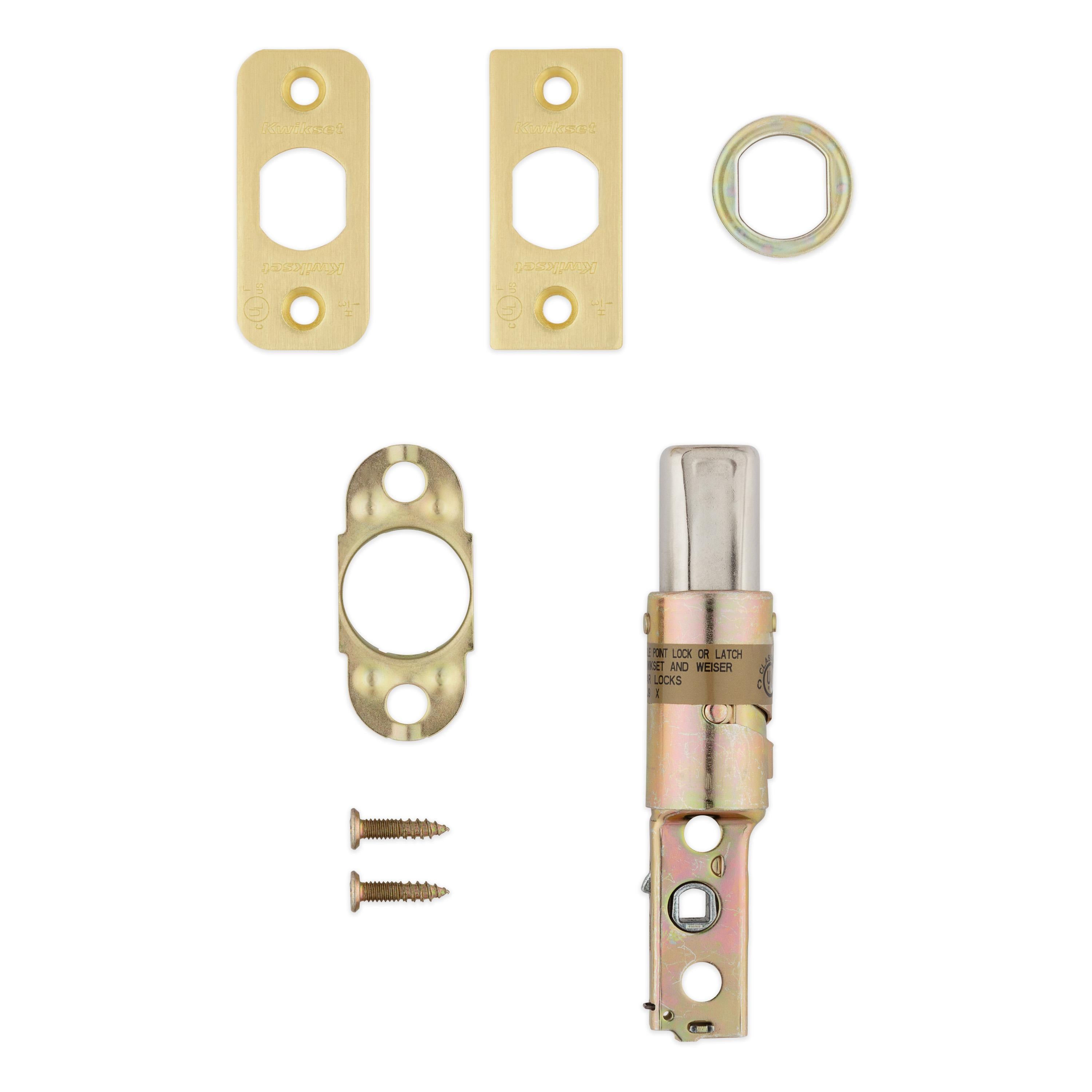 83707-004 6AL Deadbolt FD Rated with Label - Satin Brass