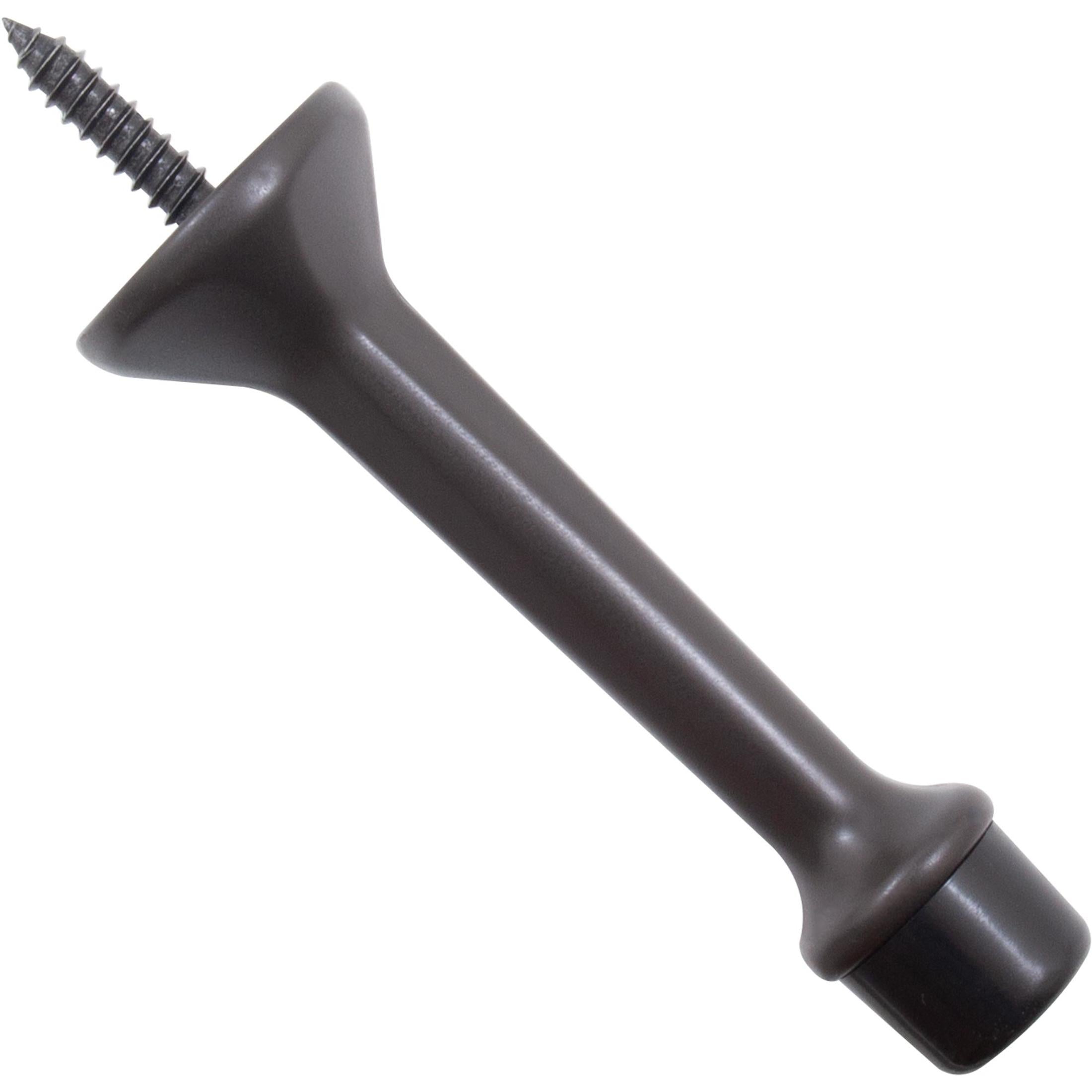 Heavy-Duty Solid Door Stop, 3 Inches