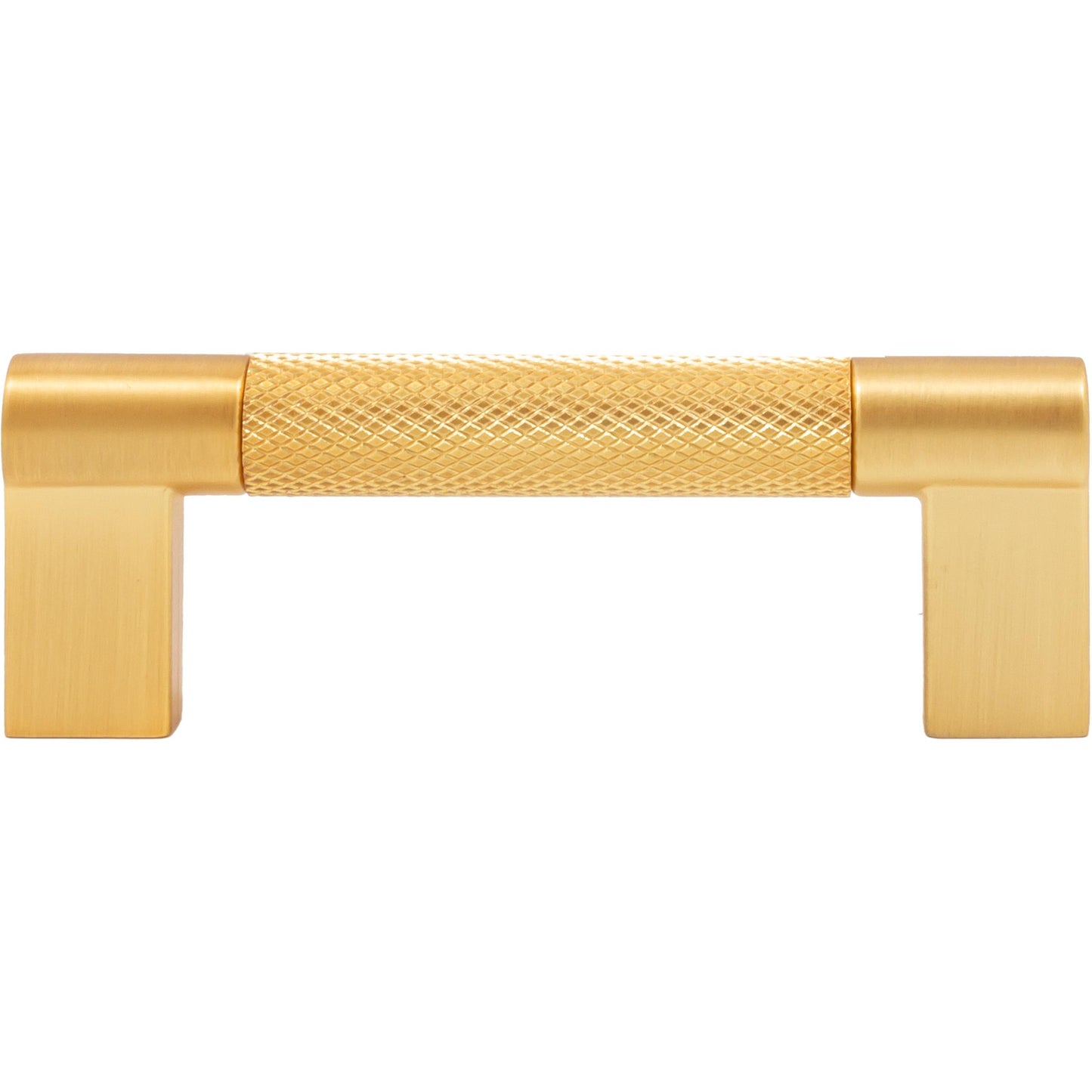 Stone Harbor Hardware Urban Cabinet Pull, 3 Inches, Satin Brass