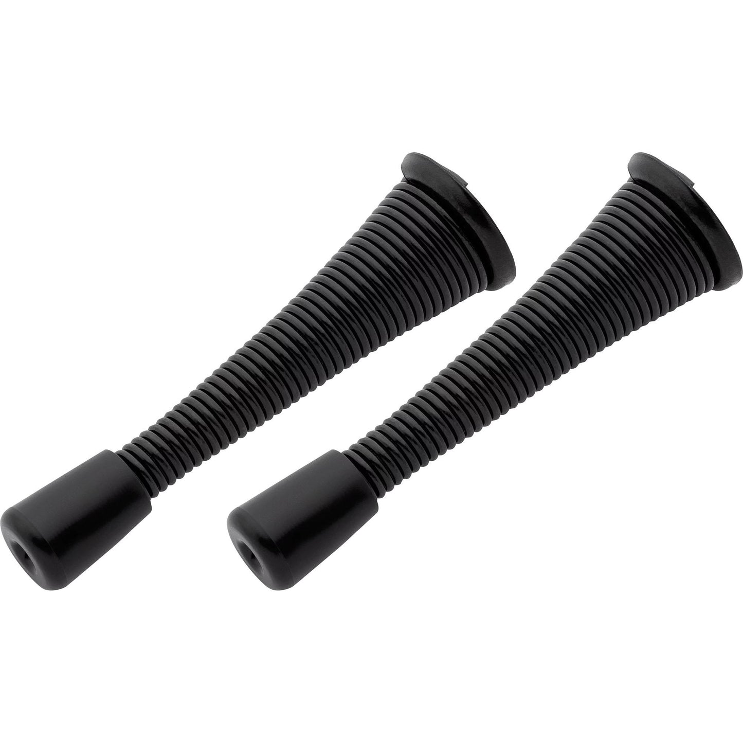 232 4" Spring Door Stop 2/pk - Matte Black