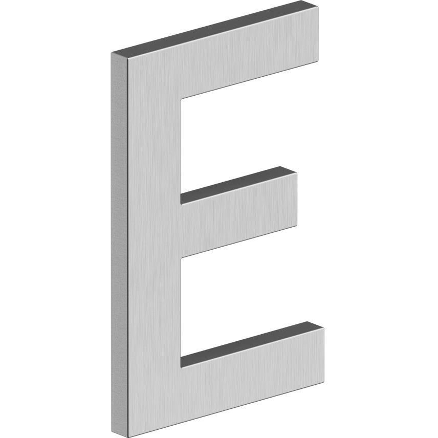 Deltana RNB-EU32D 4" B Series Letter E with Risers - Stainless Steel