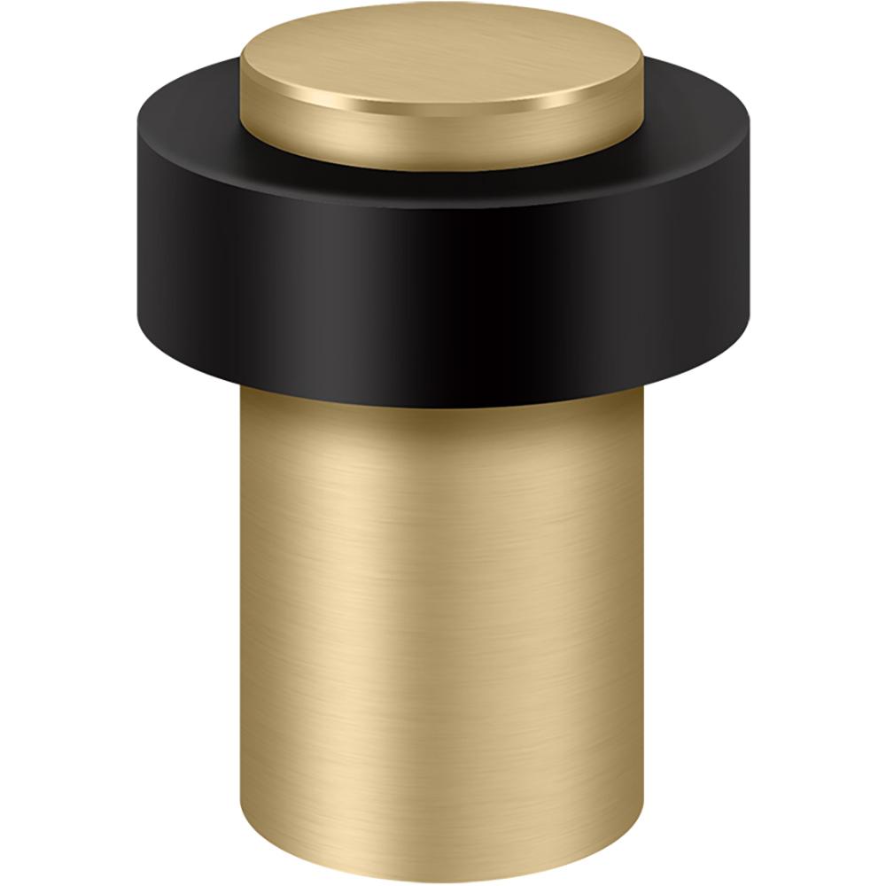 UFB7500U4 3" Heavy-Duty Round Universal Floor Bumper - Satin Brass