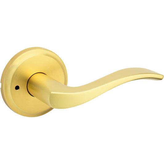 730SEL 4 6AL RCS Sedona Privacy - Satin Brass