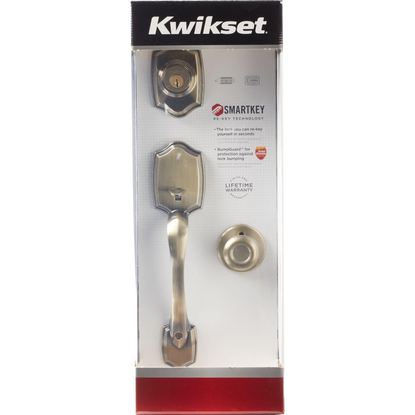Belleview Handleset with Tylo Knob - 687 Series with Smartkey- Complete Set