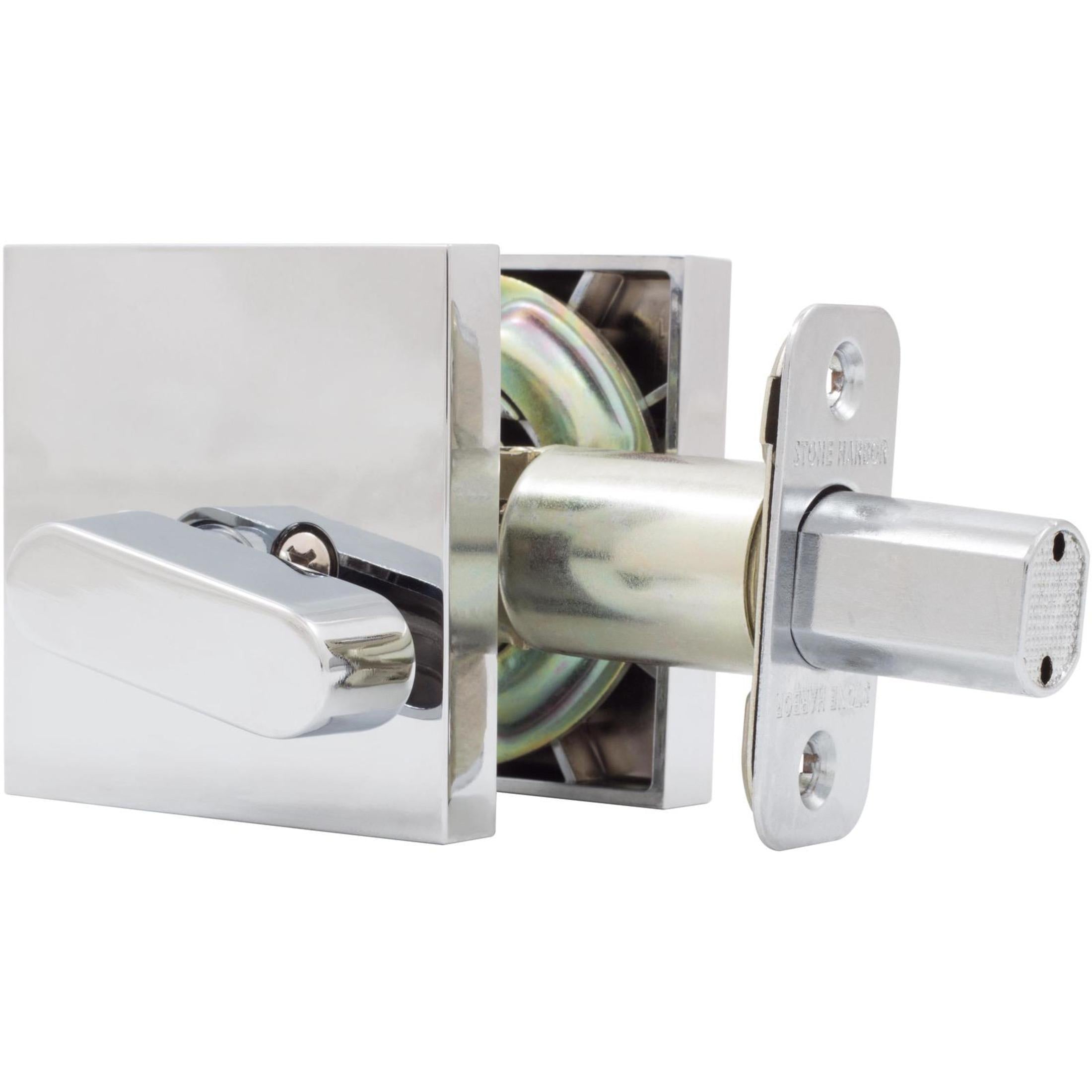 Contemporary Square Deadbolt
