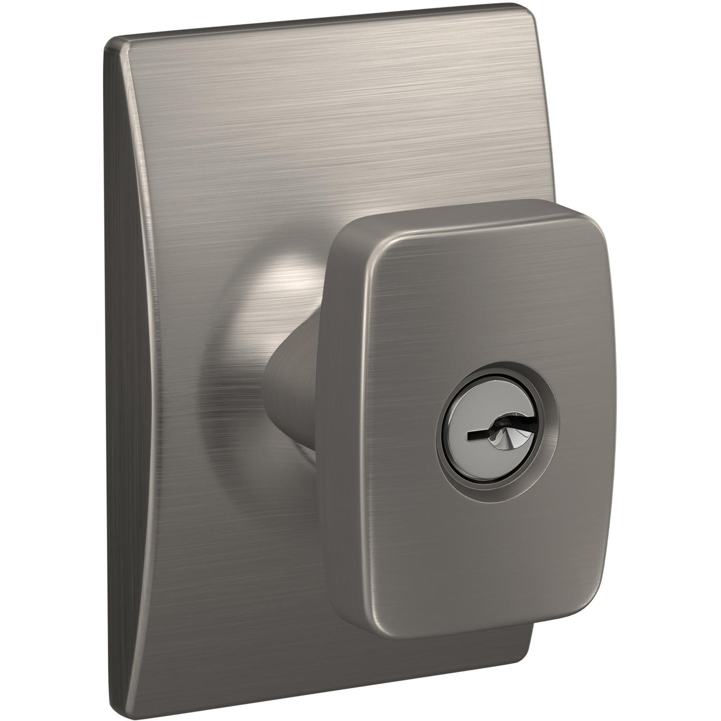 F51ANIX619CEN 16-211 10-063 K4 Nixon / Century Entry - Satin Nickel