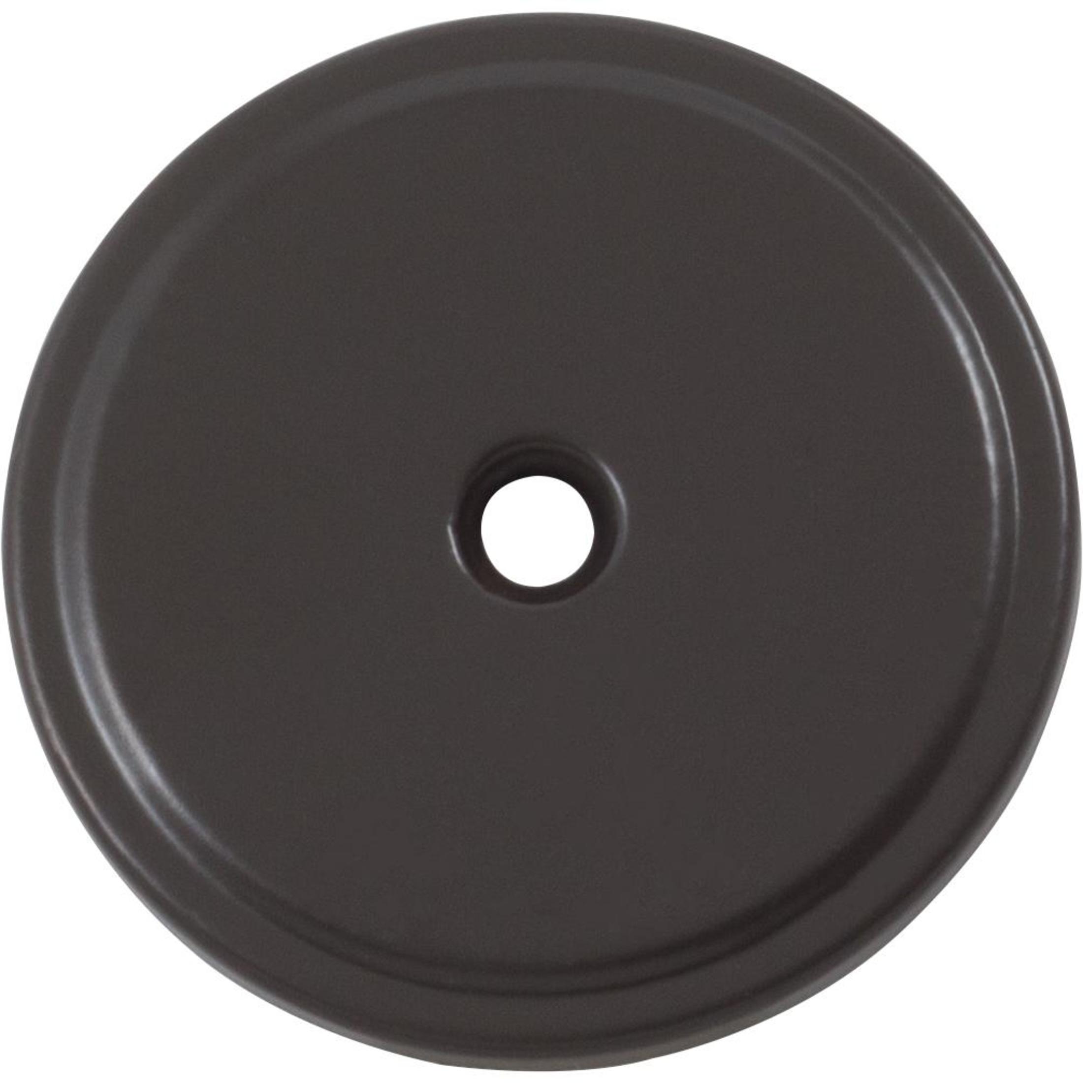 Bi-Fold Closet Door Knob Backplate, 1-3/4 Inches