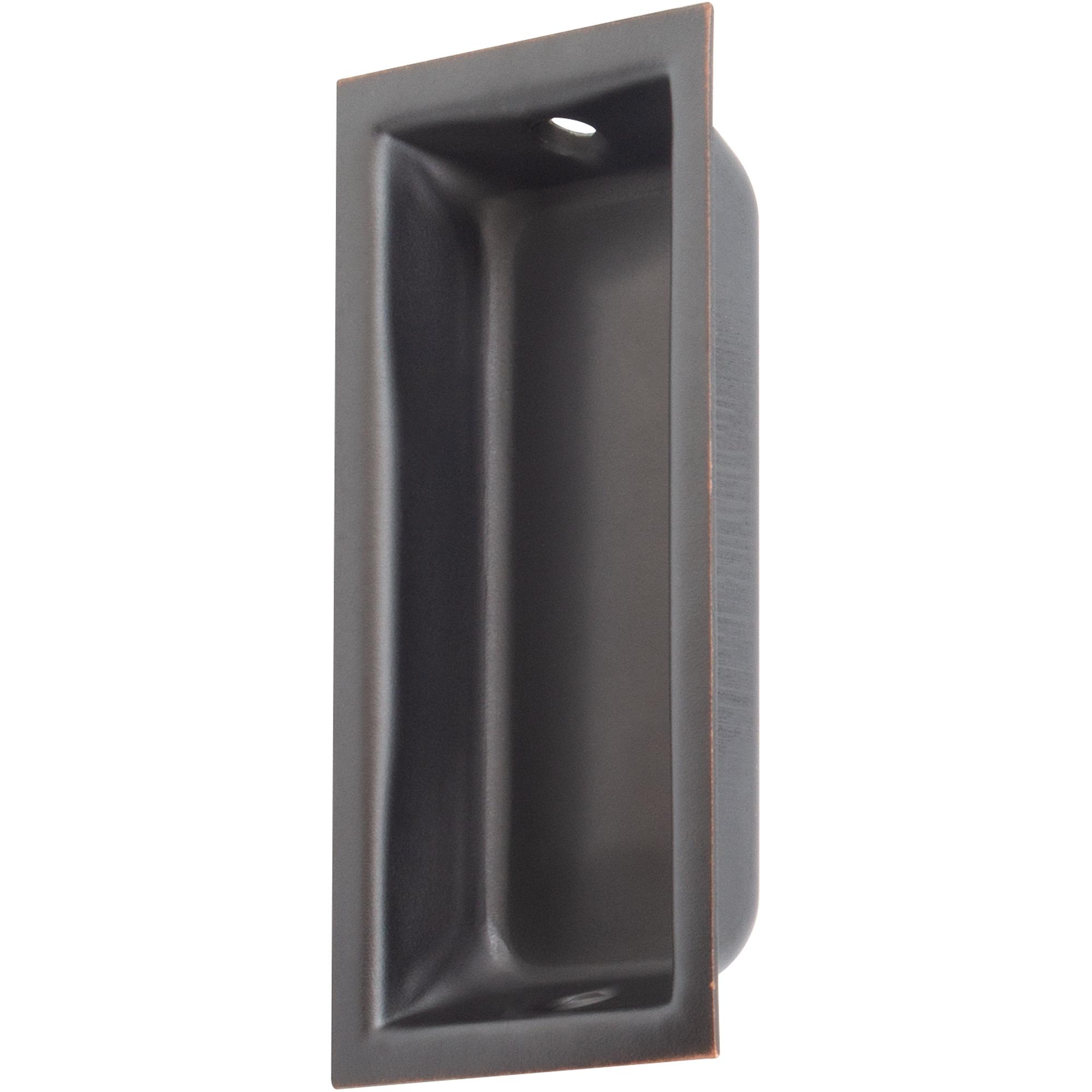 Large Rectangular Flush Pull, 3-5/8" x 1-3/4" x 17/32"