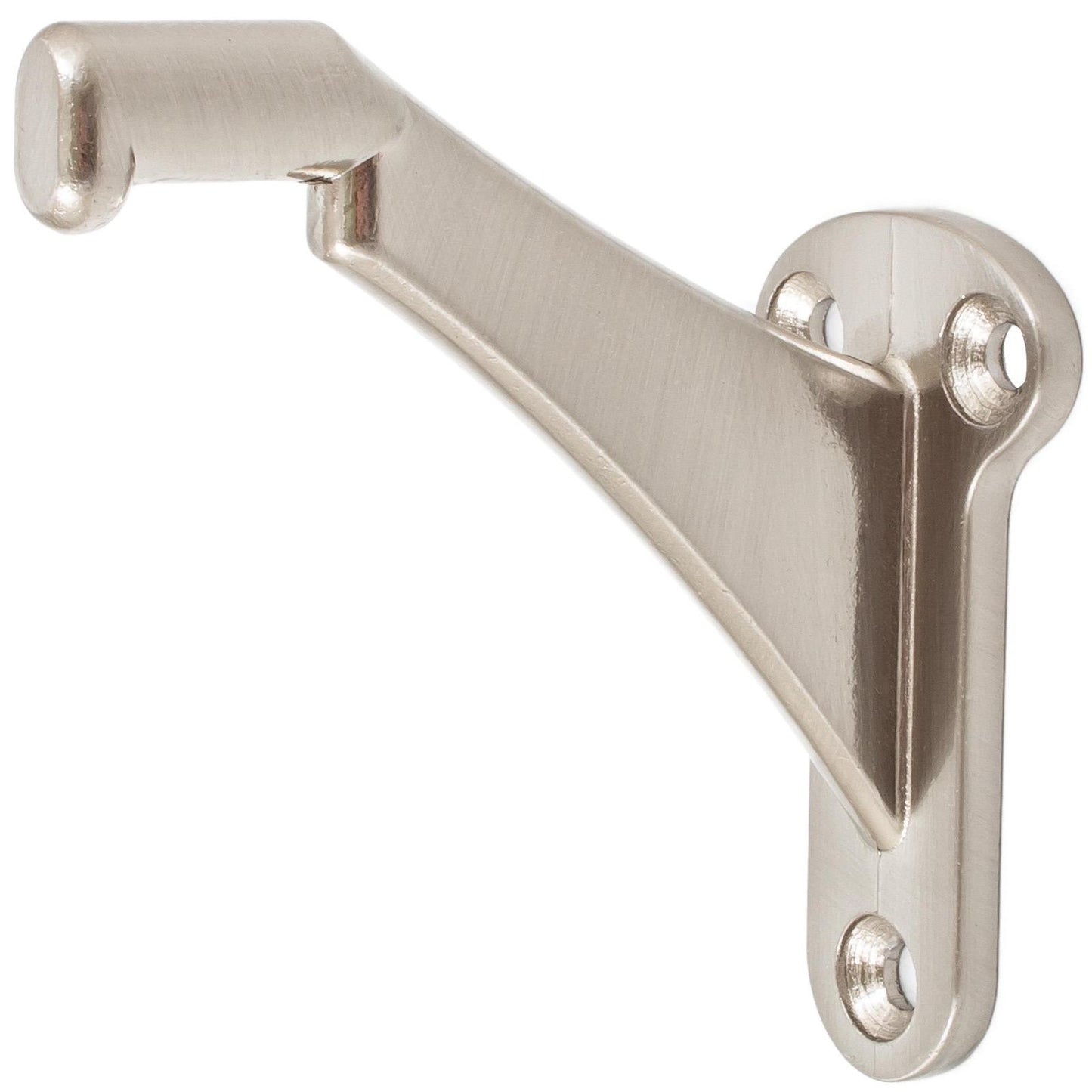 Stone Harbor Hardware Heavy-Duty Aluminum Handrail Brackets, Satin Nickel