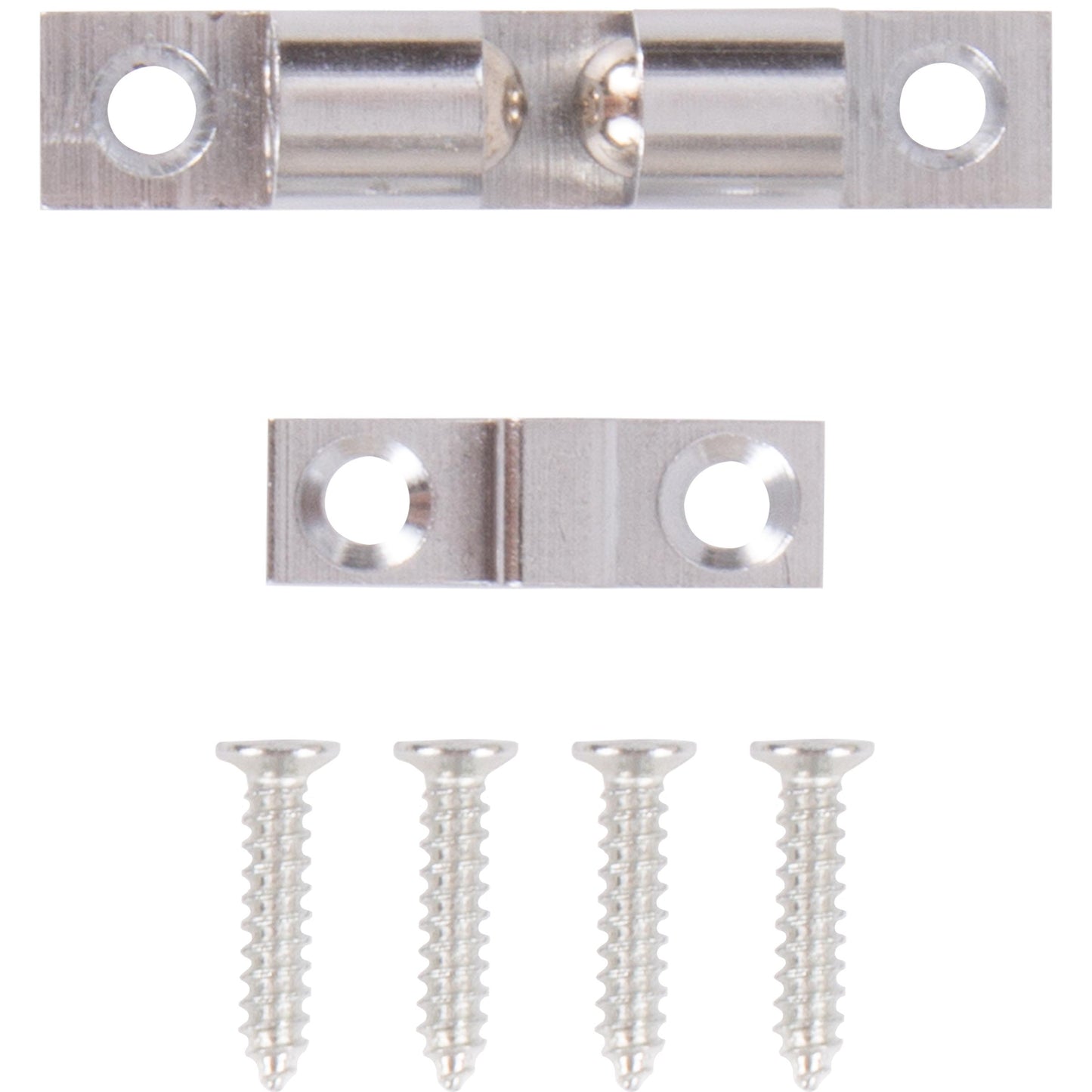 Stone Harbor Hardware Friction Catch, 1-1/8 Inches, Satin Chrome