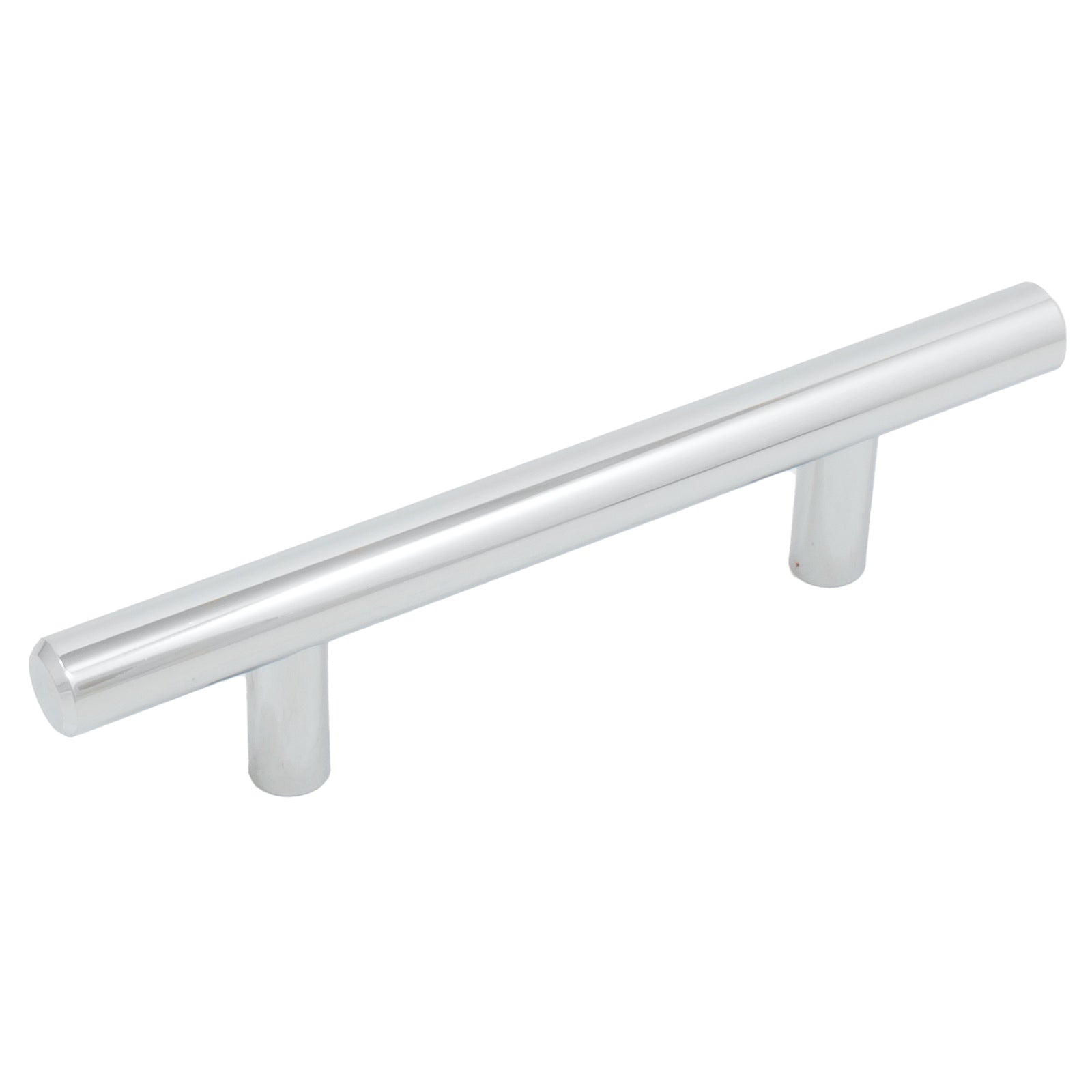Stone Harbor Hardware Bar Cabinet Pull, 3 Inches (76 Millimeters), 136mm Overall Length, Polished Chrome