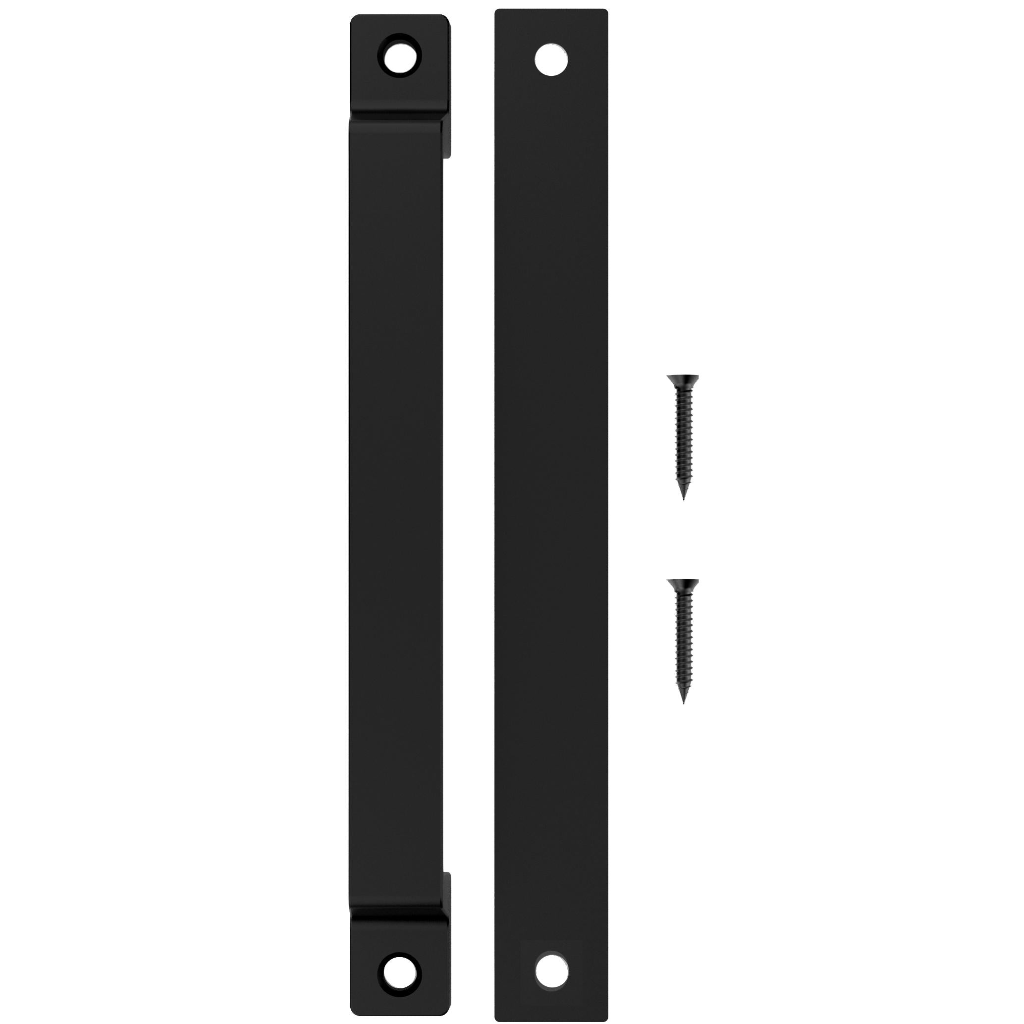 V1107 Modern Gate Pull - Black