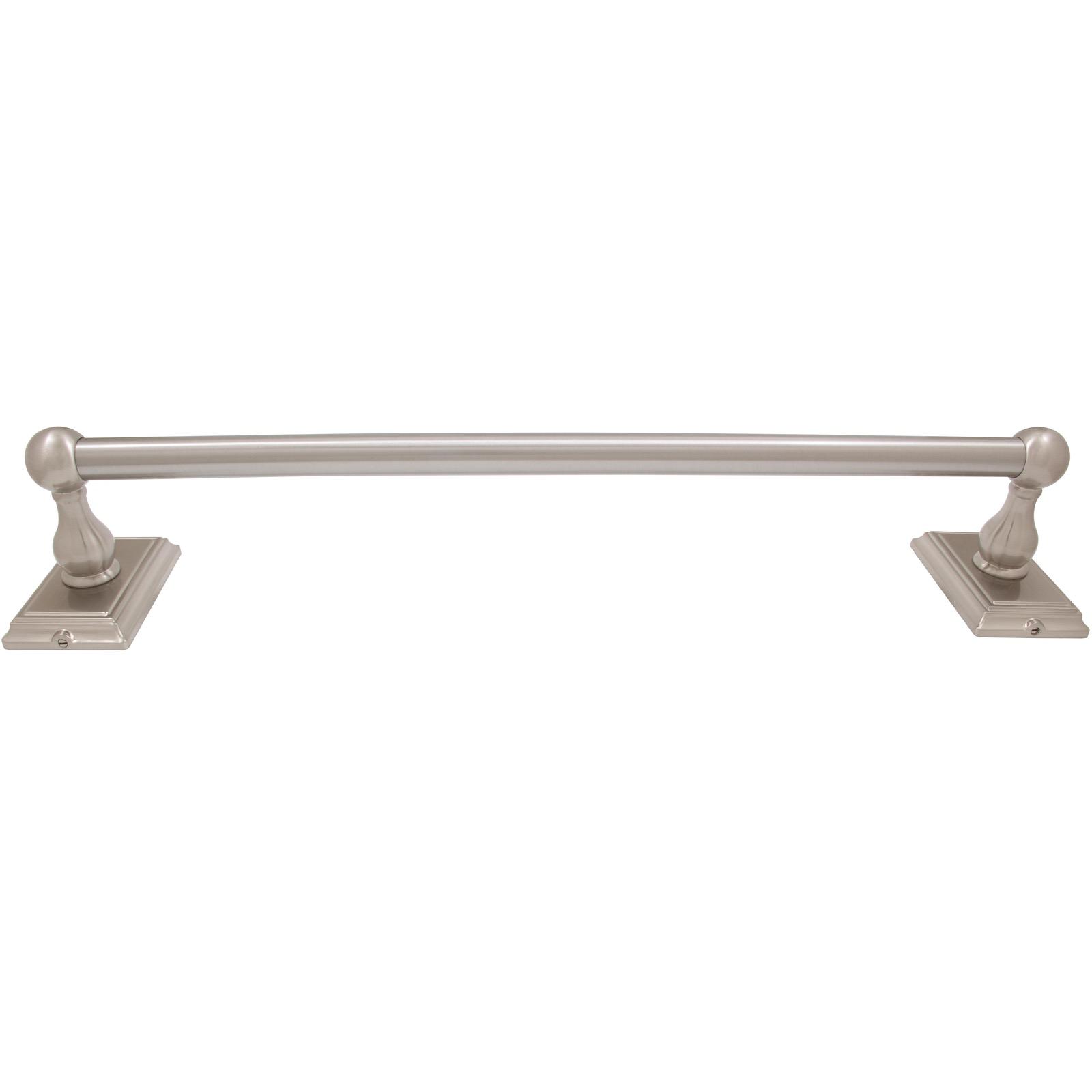 Stone Harbor Hardware Westwood Towel Bar, 18 Inches, Satin Nickel