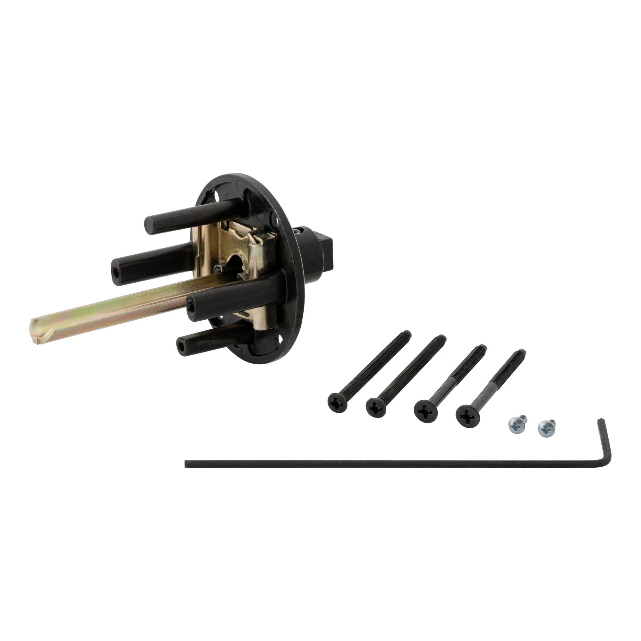 83752-004 Chassis Mounting Thick Door Passage Lever Kit (RLEVER 2+) - Matte Black