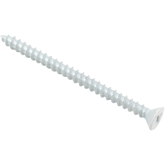 Stone Harbor Hardware Screws for Double Track Standards, 2-1/2", 14-Pack, White