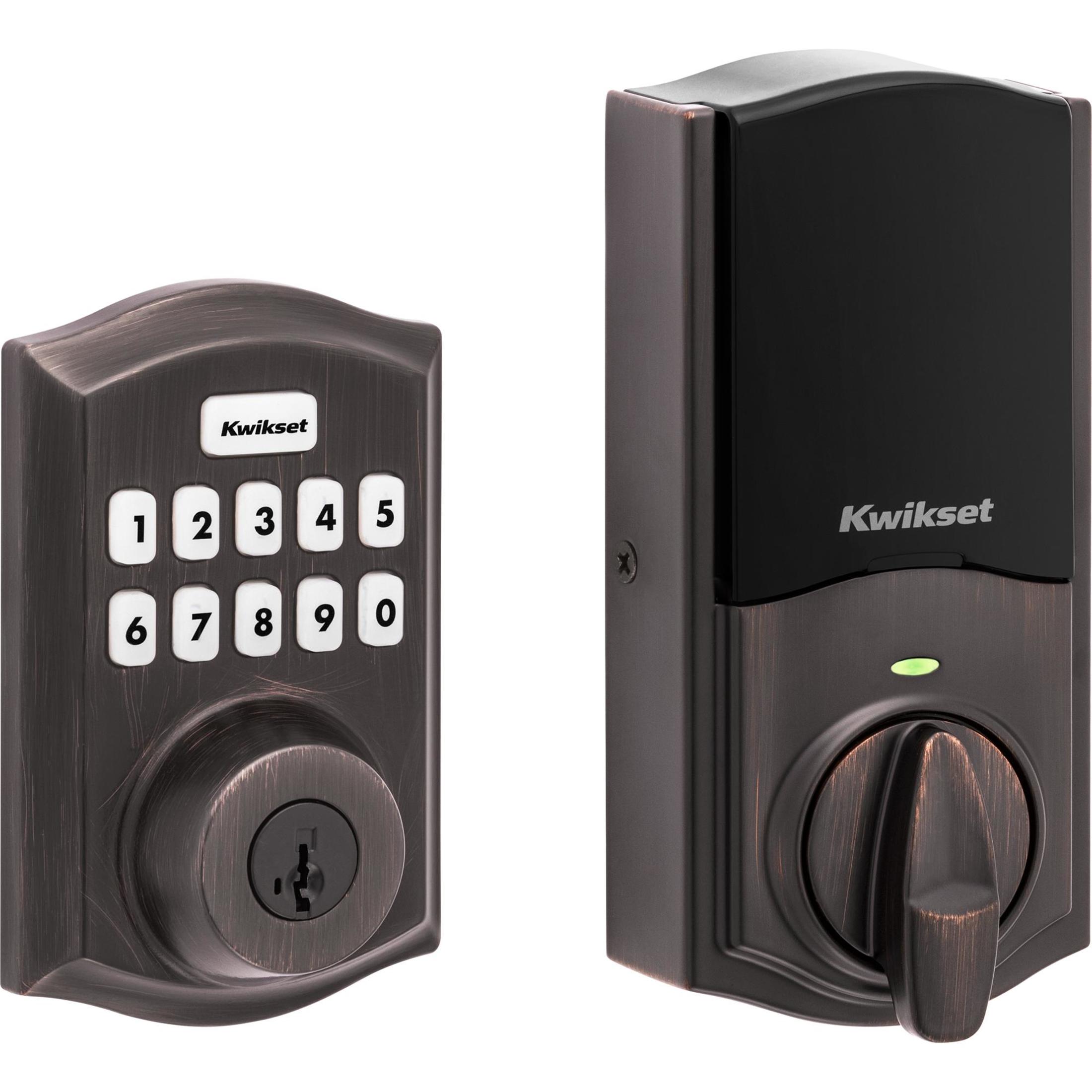 HC620 TRL ZW700LR 11P SMT RCALFD RCS BP Traditional HomeConnect Keypad Deadbolt - Venetian Bronze