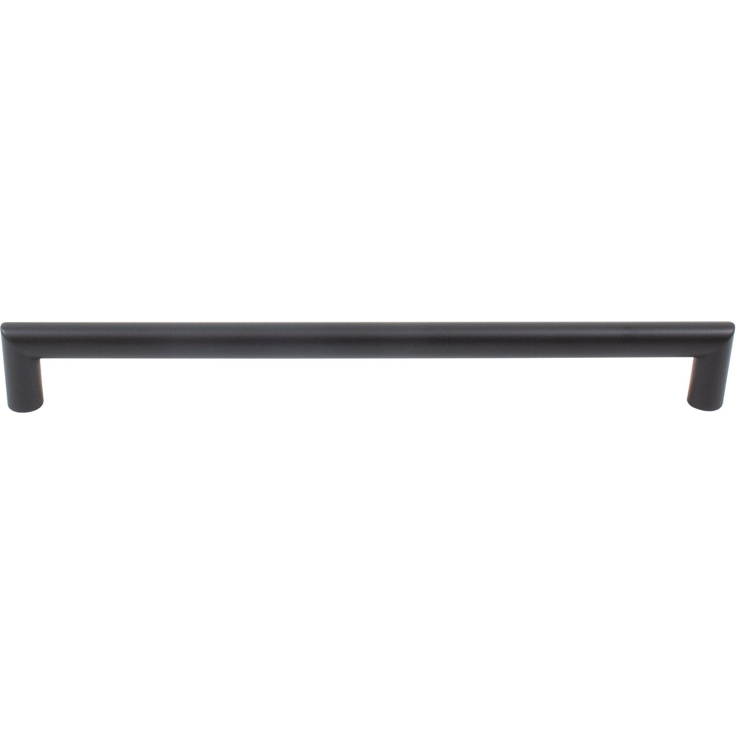 Stone Harbor Hardware Contemporary Round Cabinet Pull, 224 Millimeters, Zinc Base Material, Matte Black