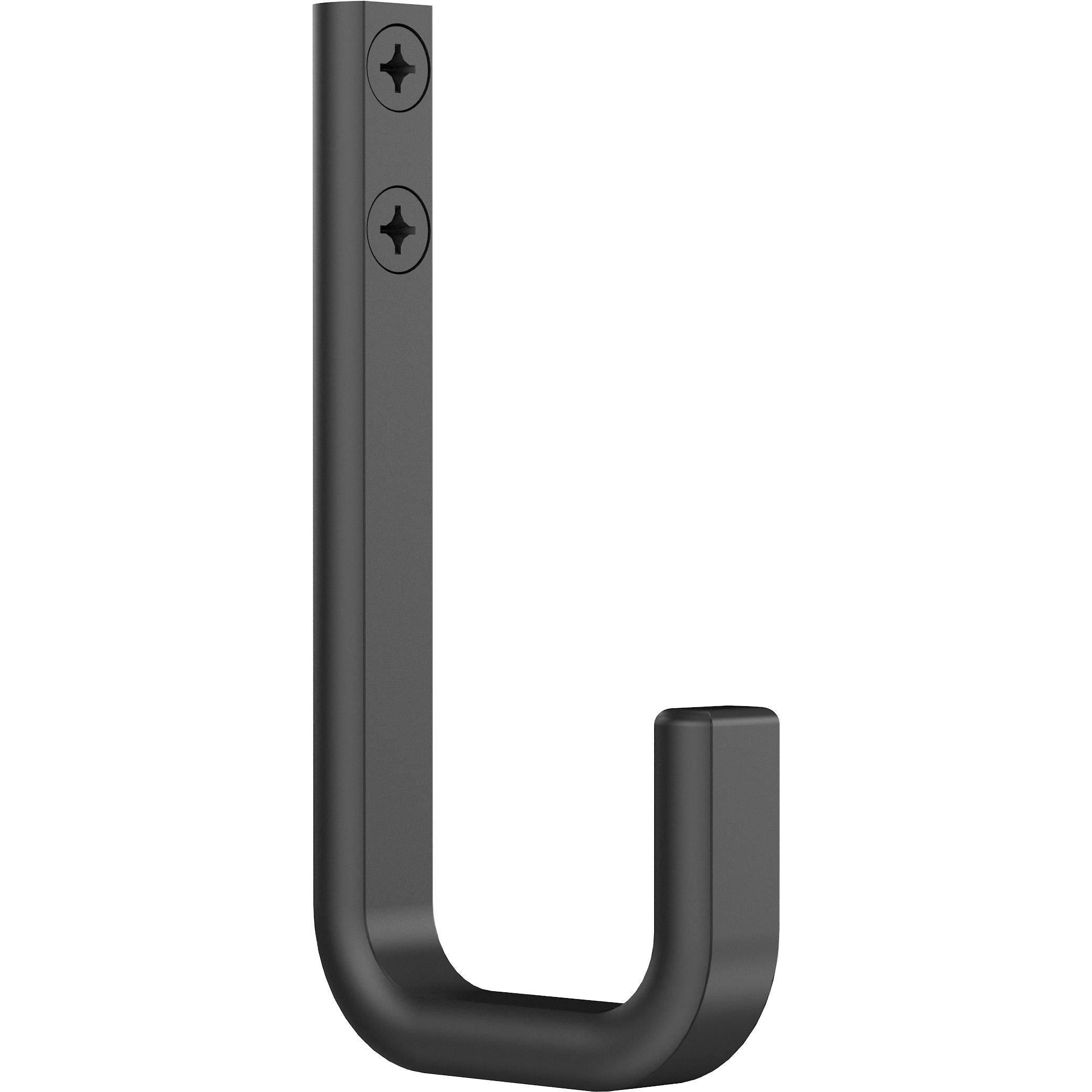 National Hardware - N337-915 V1458, 4" Reed Modern Hook Matte Black